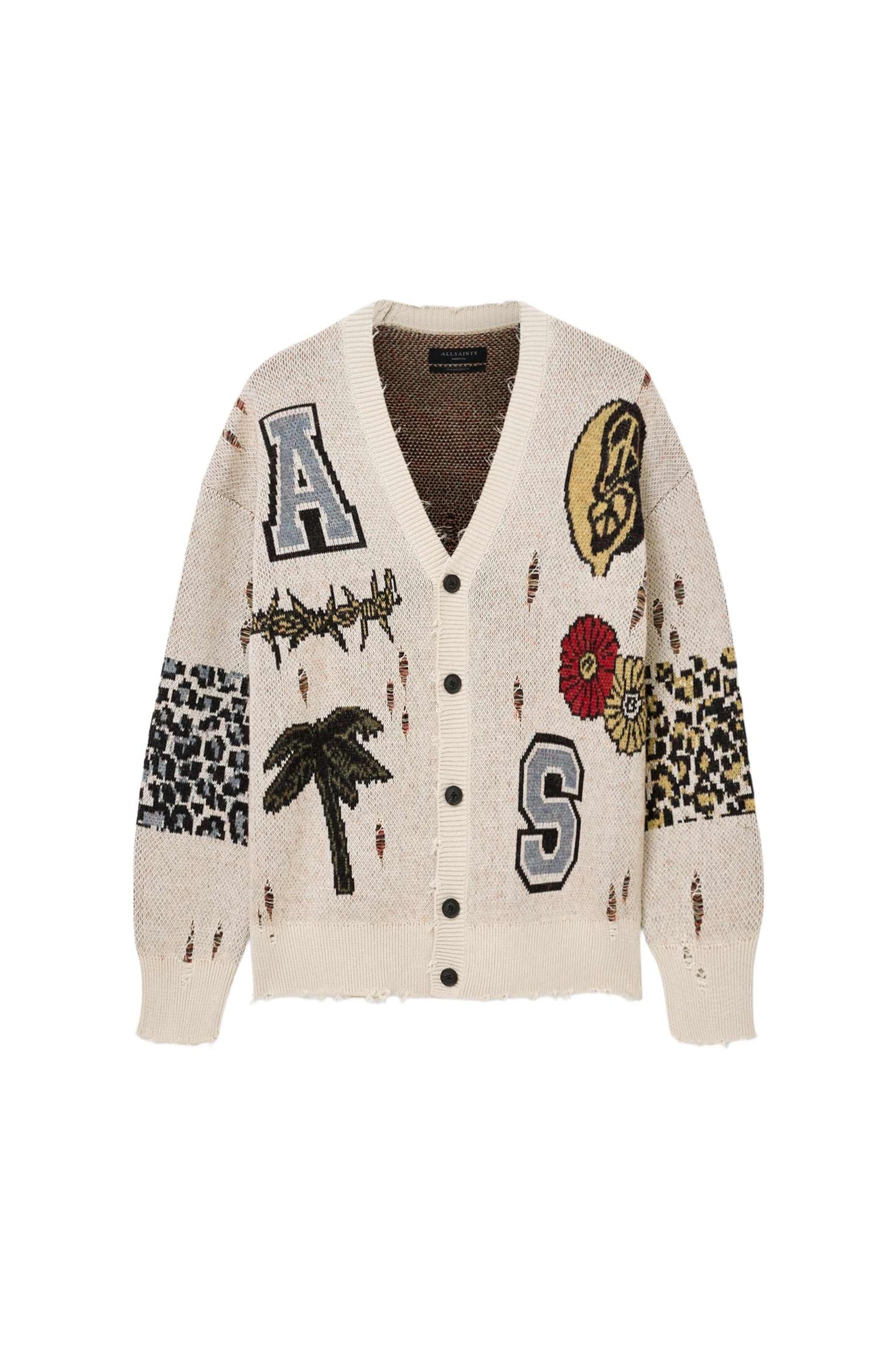 FOXX CARDIGAN ECRU WHITE 8