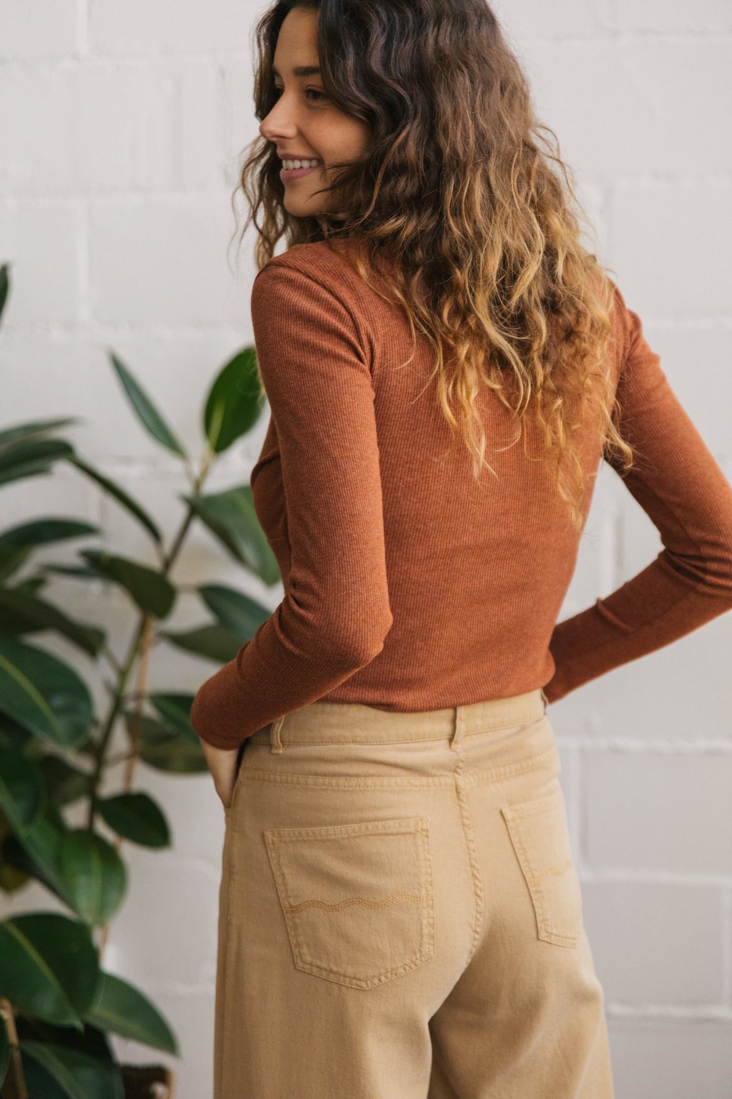 ROWA T-SHIRT CINNAMON 2