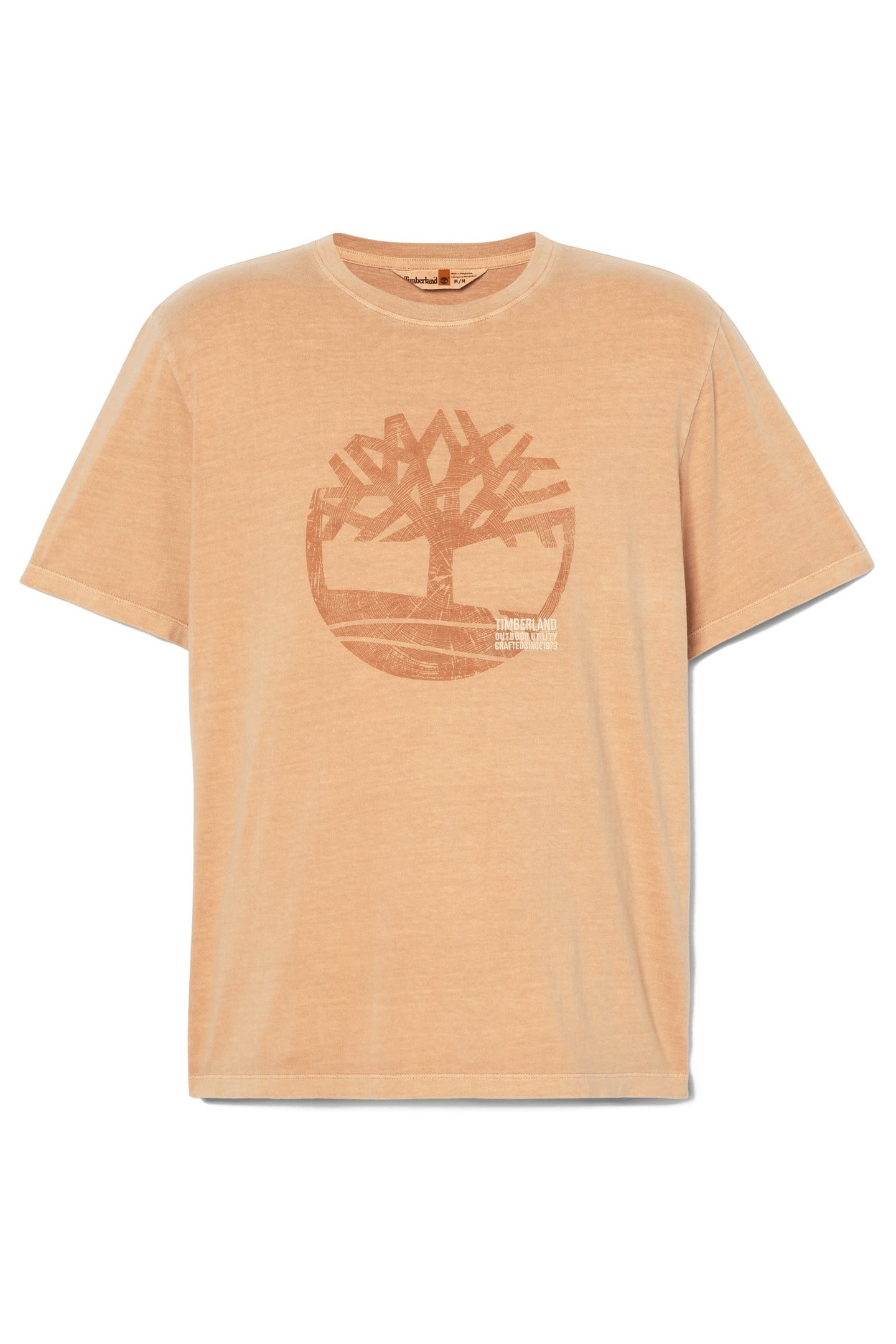 GARMENT DYE LOGO GRAPHIC TEE WHEAT BOOT 4