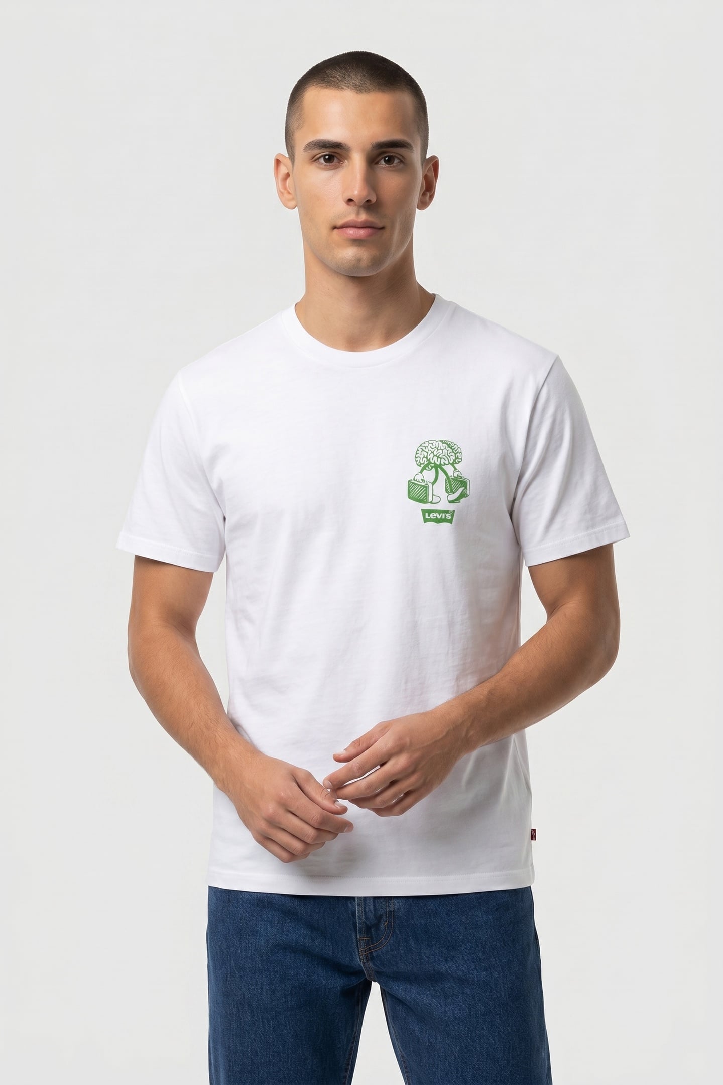 VINTAGE FIT TEE RELAX WHITE BODY 1