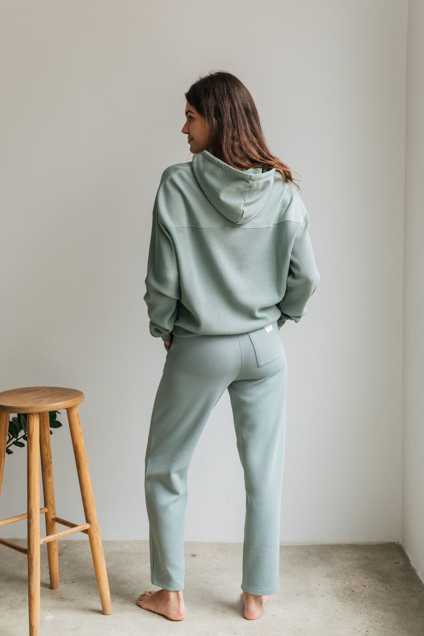CHAFARIZ PANTS MISTY BLUE 2