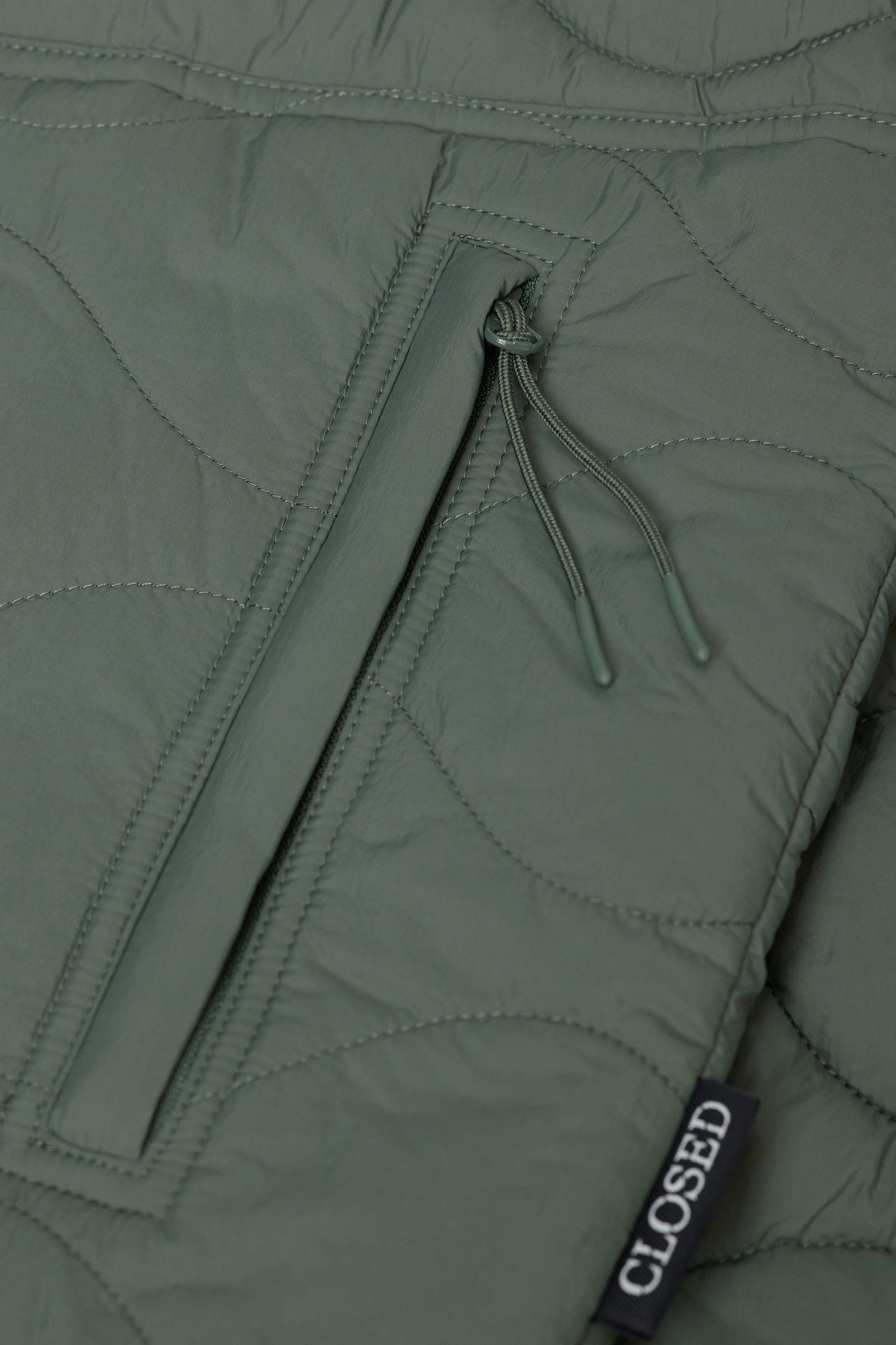 QUILTED JACKET OLIVE GREEN 5