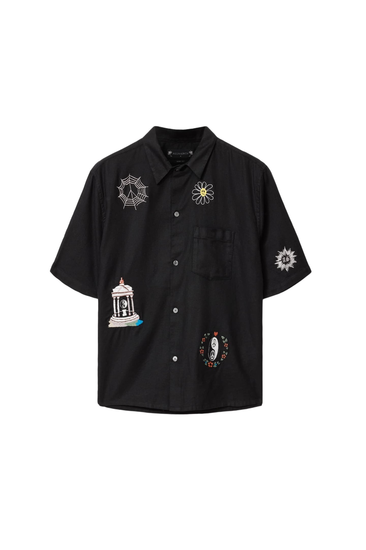 KARLTON SS SHIRT JET BLACK 6