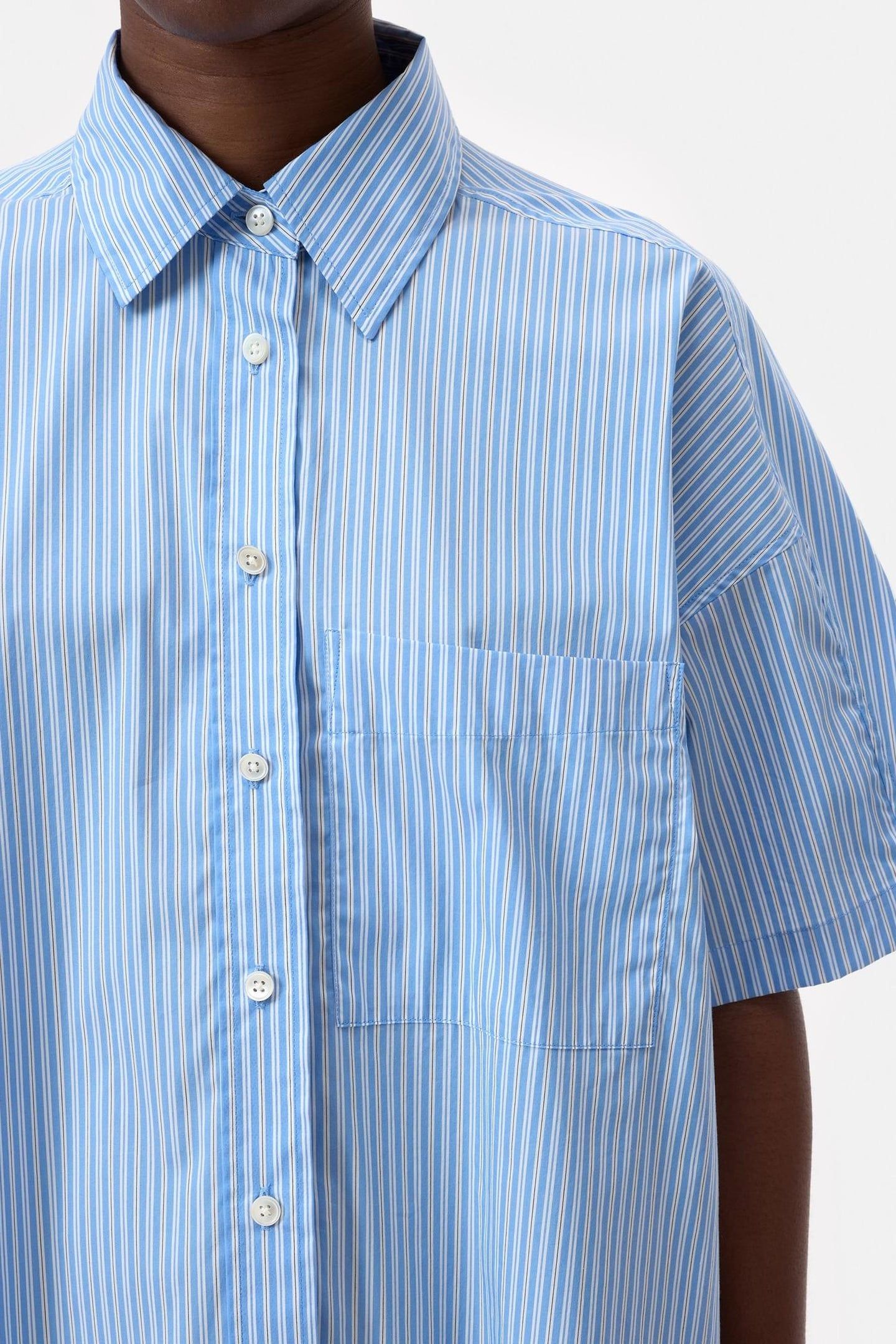 SHIRTDRESS CORNFLOWER BLUE 4