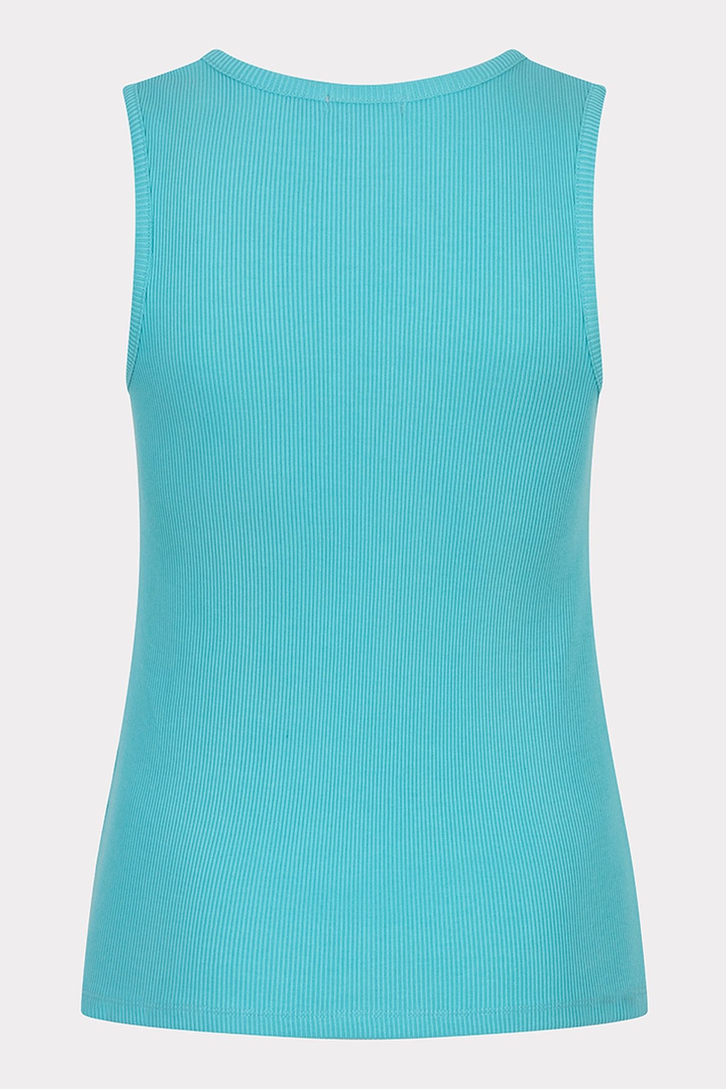 SINGLET RIB KNIT LAGOON 2