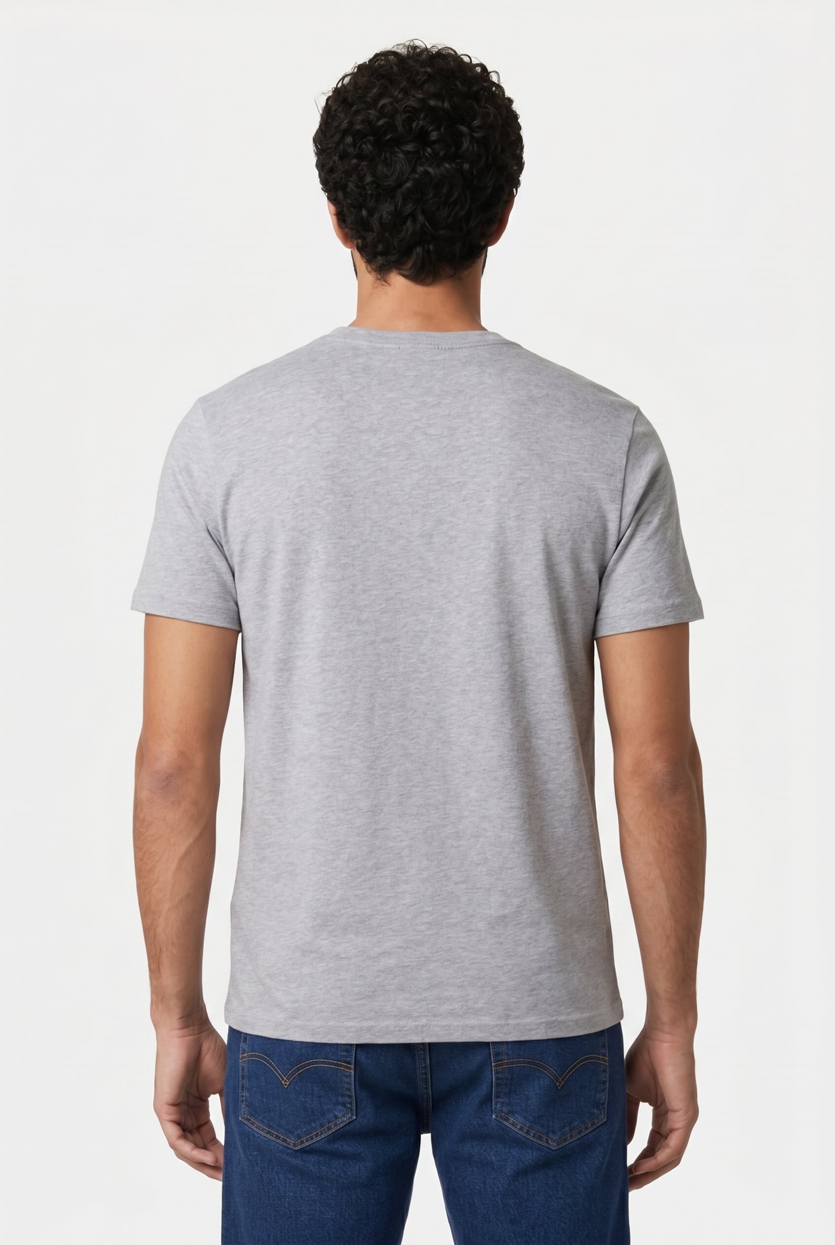 LSESS CLASSIC POCKET TEE MID TONE GREY 2