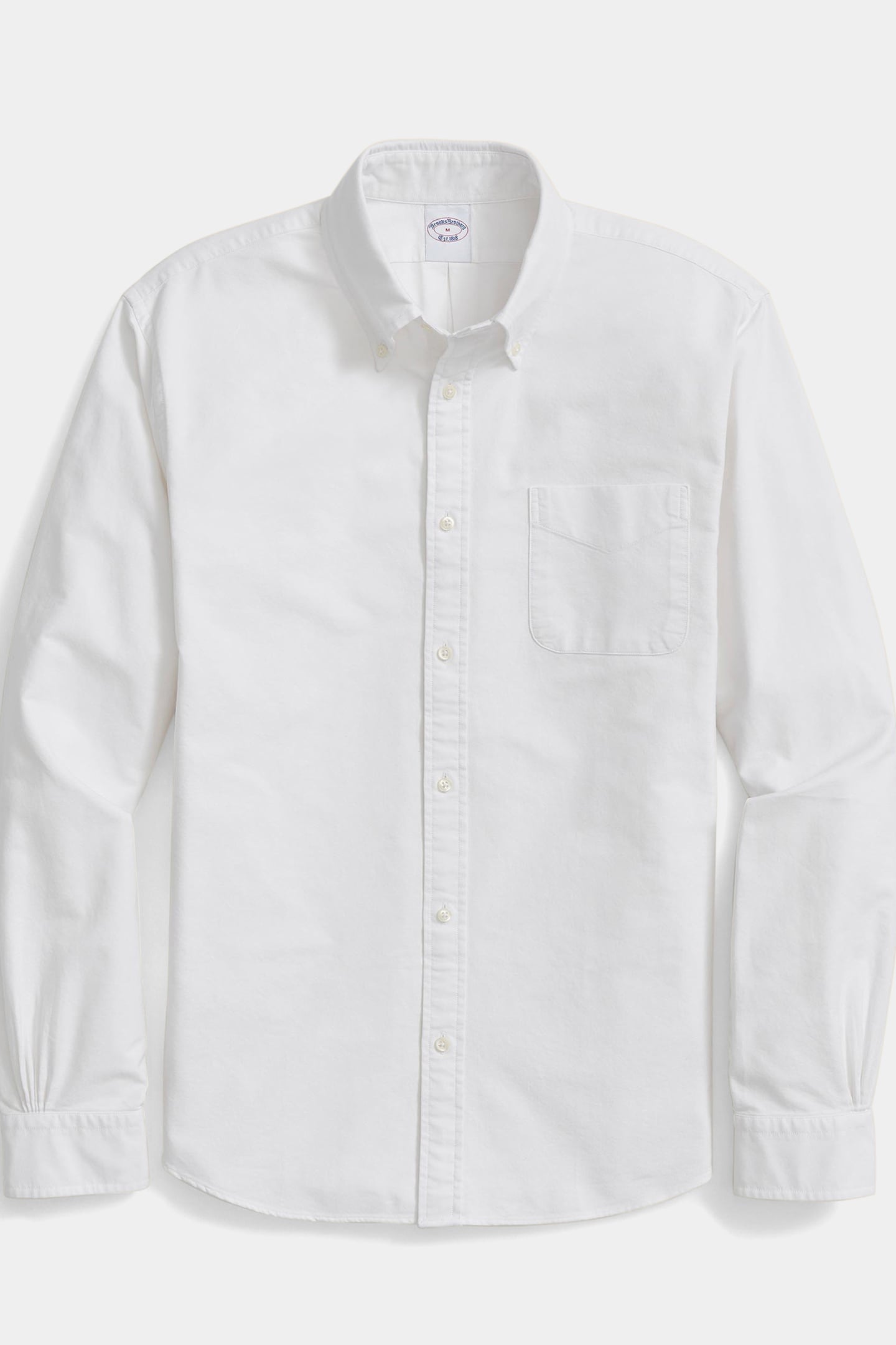 REGULAR FIT OXFORD FRIDAY SHIRT WITH BUTTON DOWN COLLAR WHIT 4