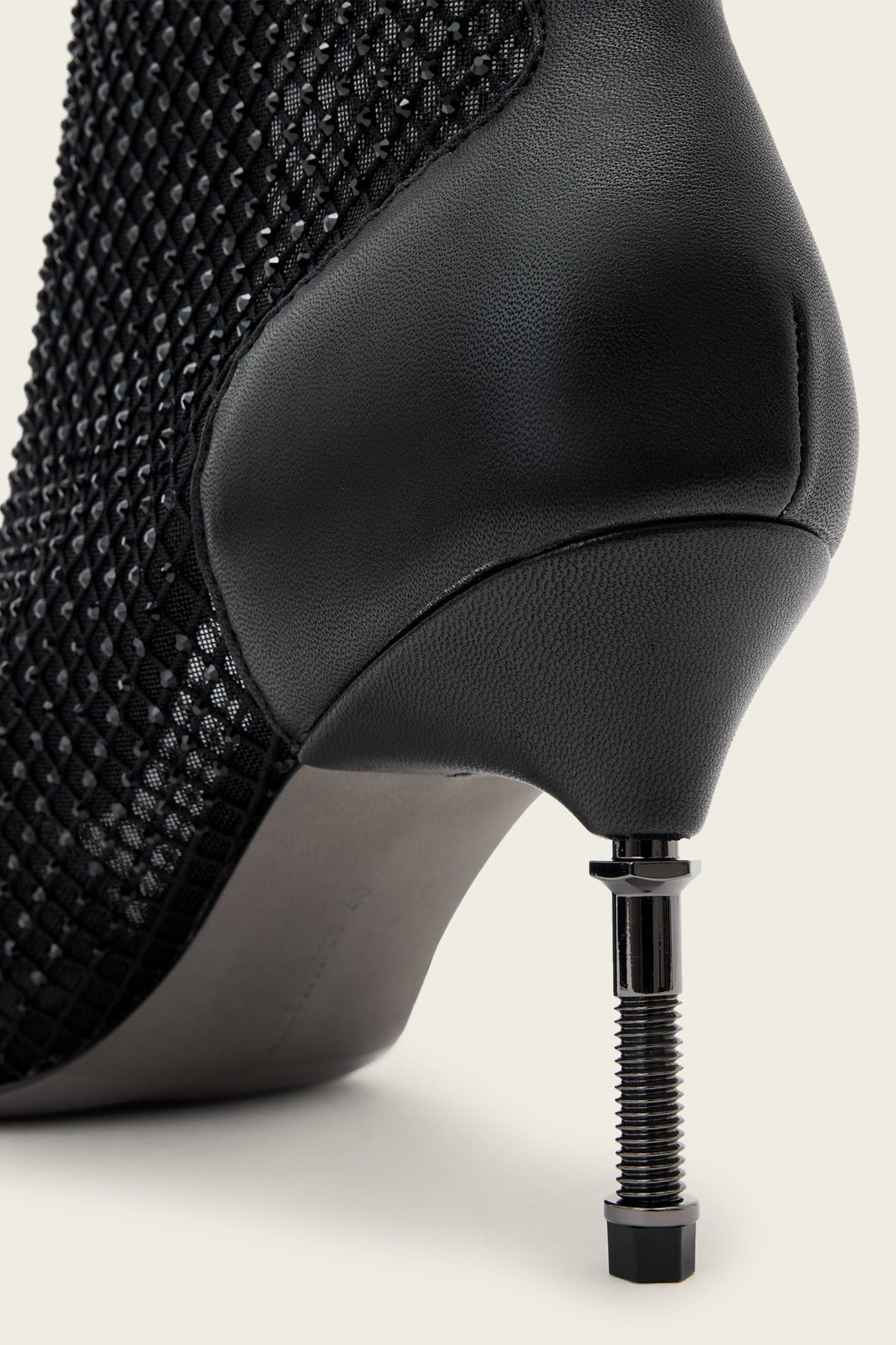 NATASHA MESH BOOT BLACK 2