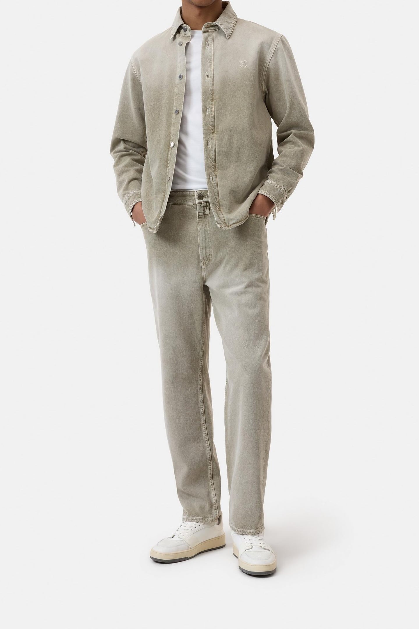 ARCHIVE BASIC SHIRT CHINO GREEN 1
