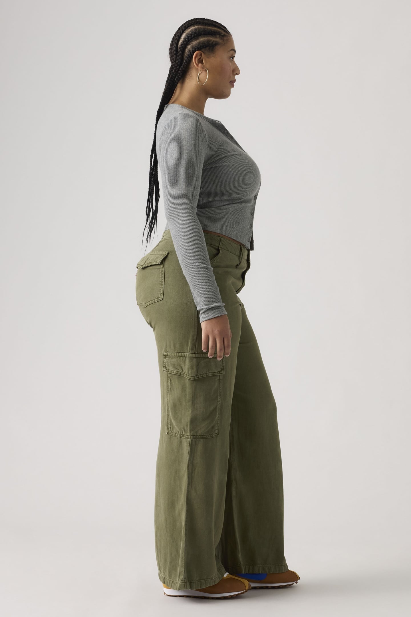 BAGGY DAD LIGHTWEIGHT CARGO PANTS 5