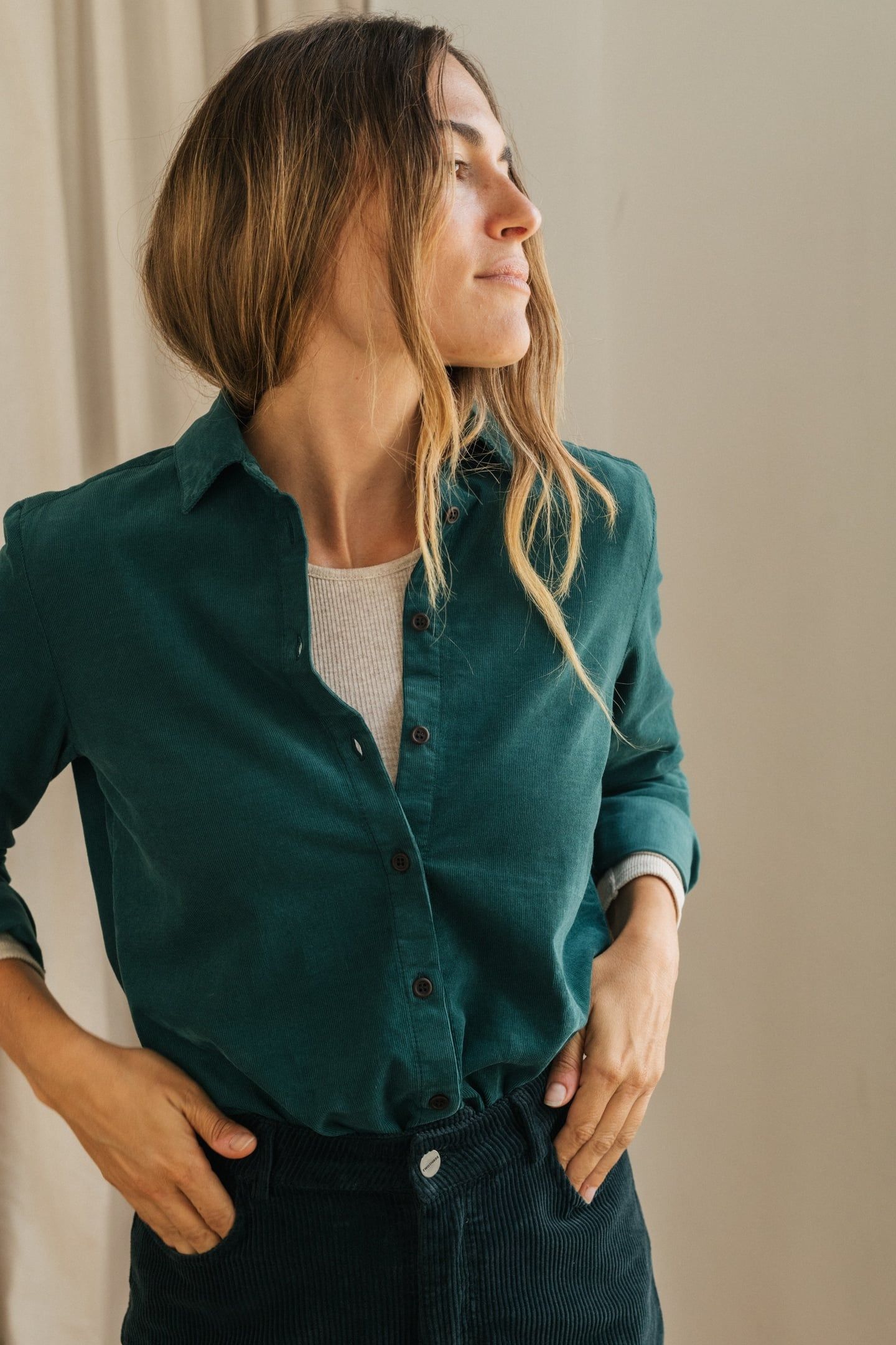 CARDOSO SHIRT MEDITERRANEAN GREEN 1