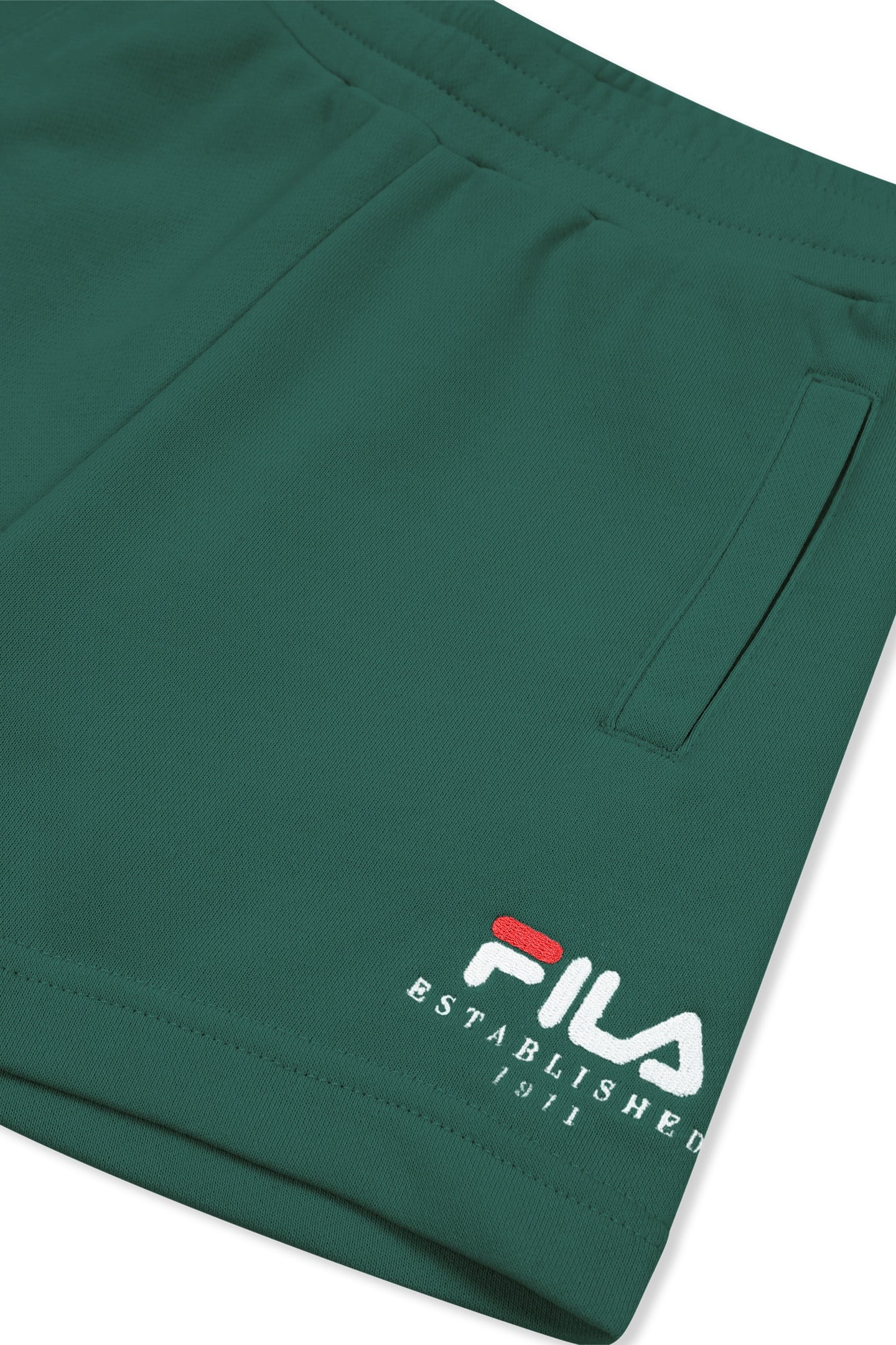 BENNA REGULAR LOGO SWEAT SHORTS POSY GREEN 2