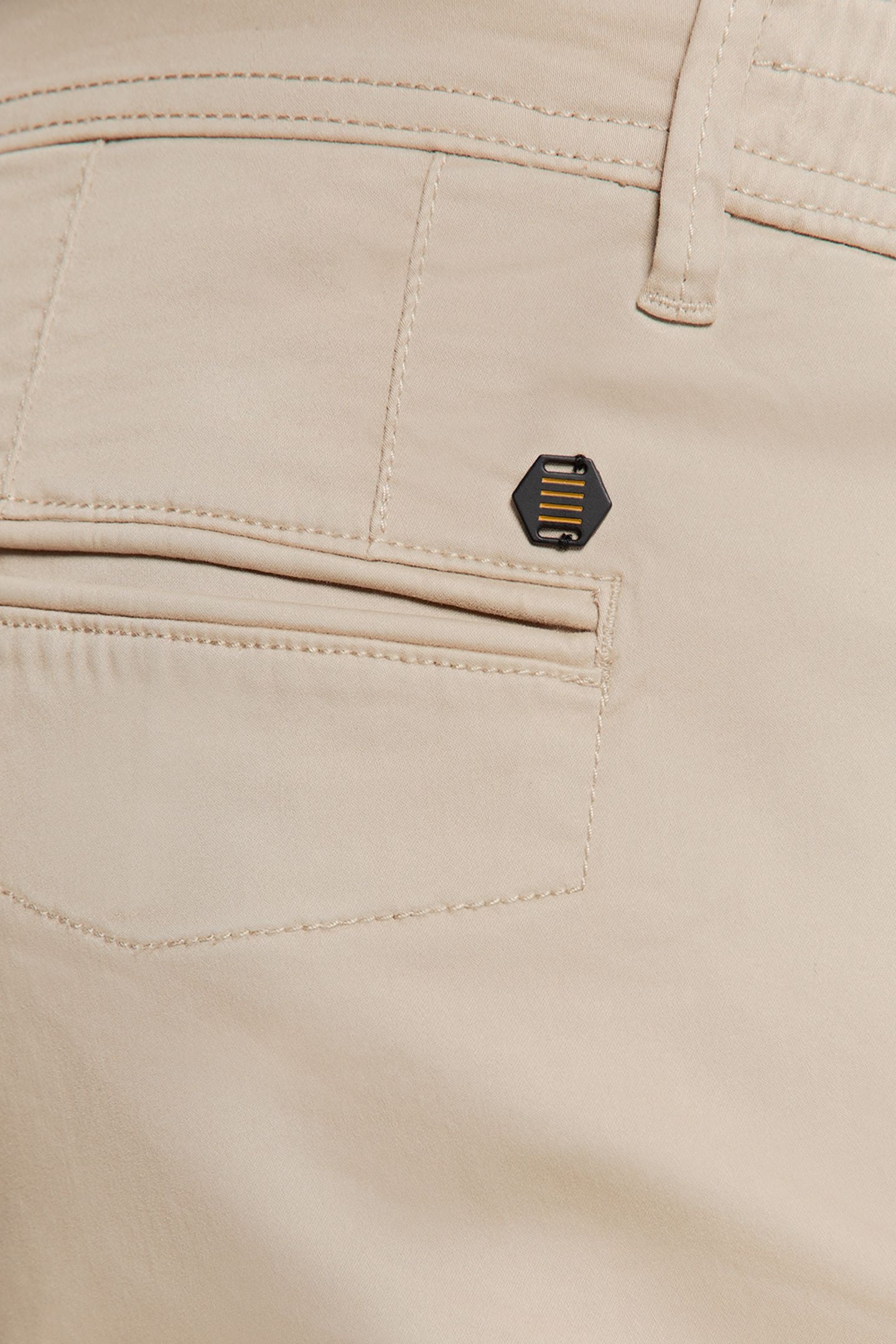 SHORT CHINO GARMENT DYED TWILL STRETCH LIGHT DESERT 8