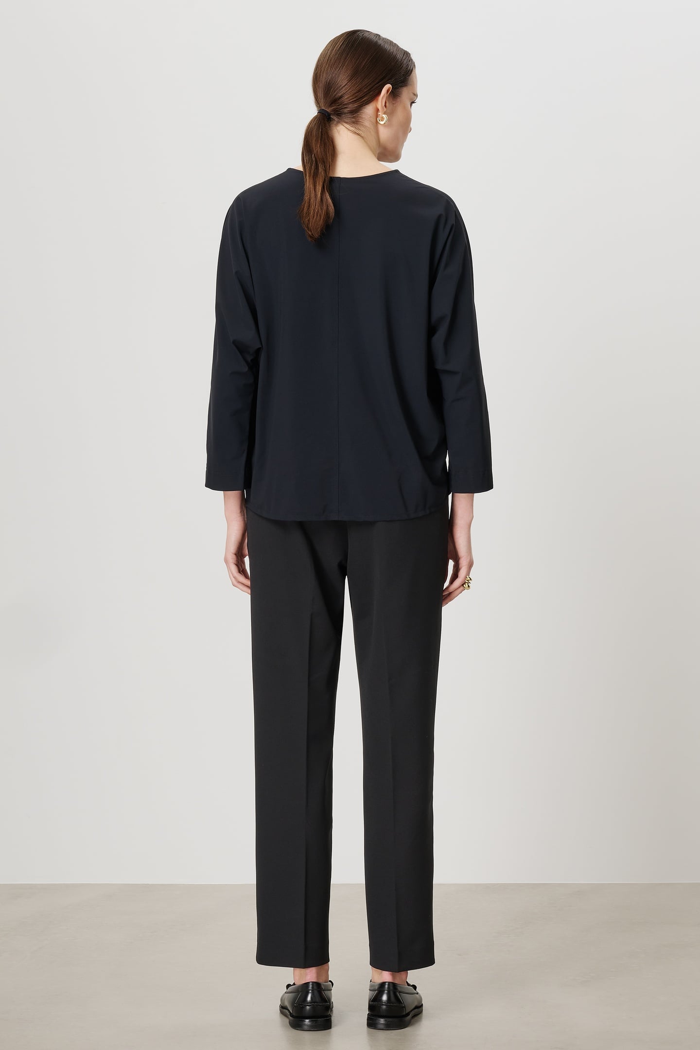 REC POLY CHINO PANTS BLACK 4
