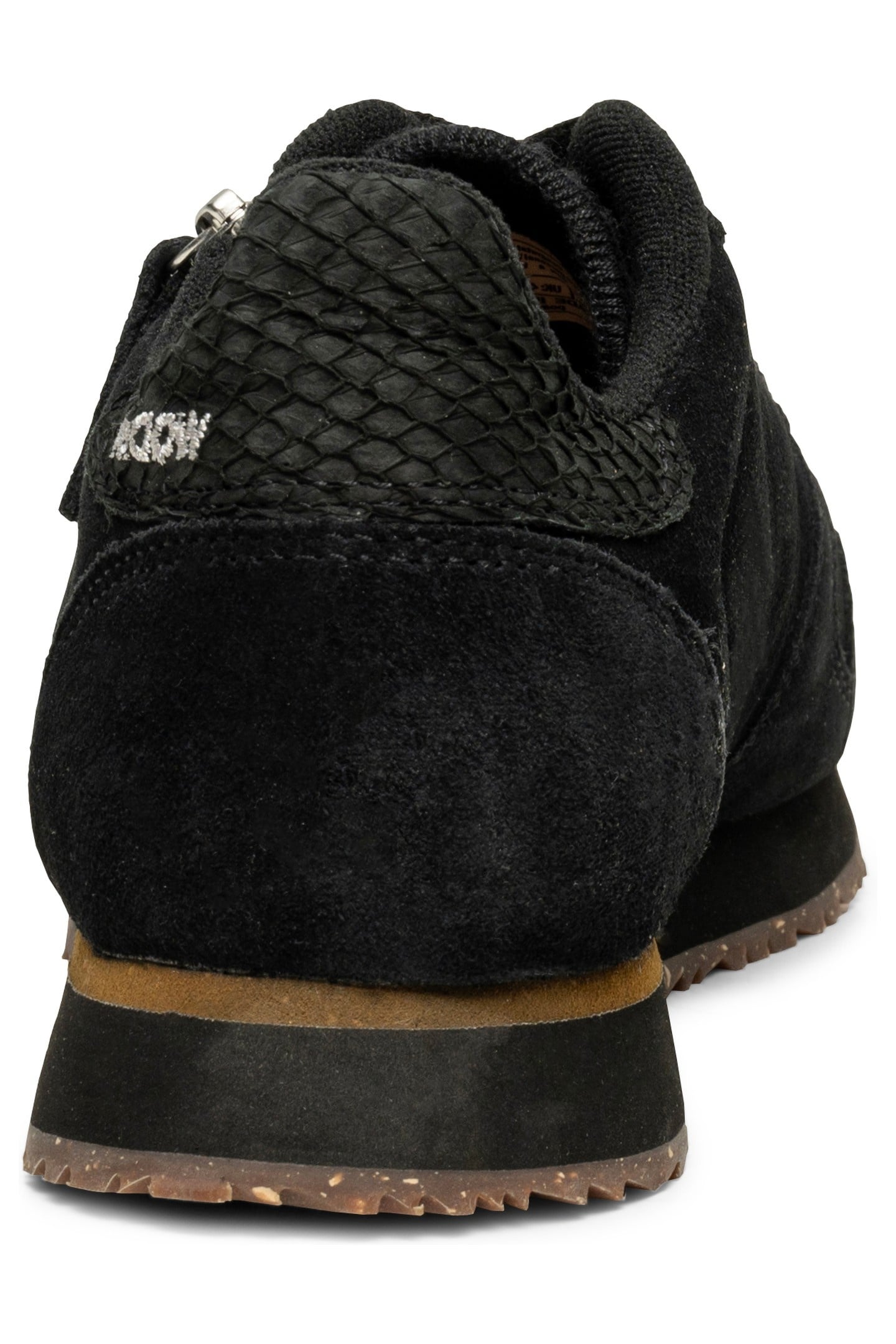 YDUN SUEDE ZIPPER BLACK 6