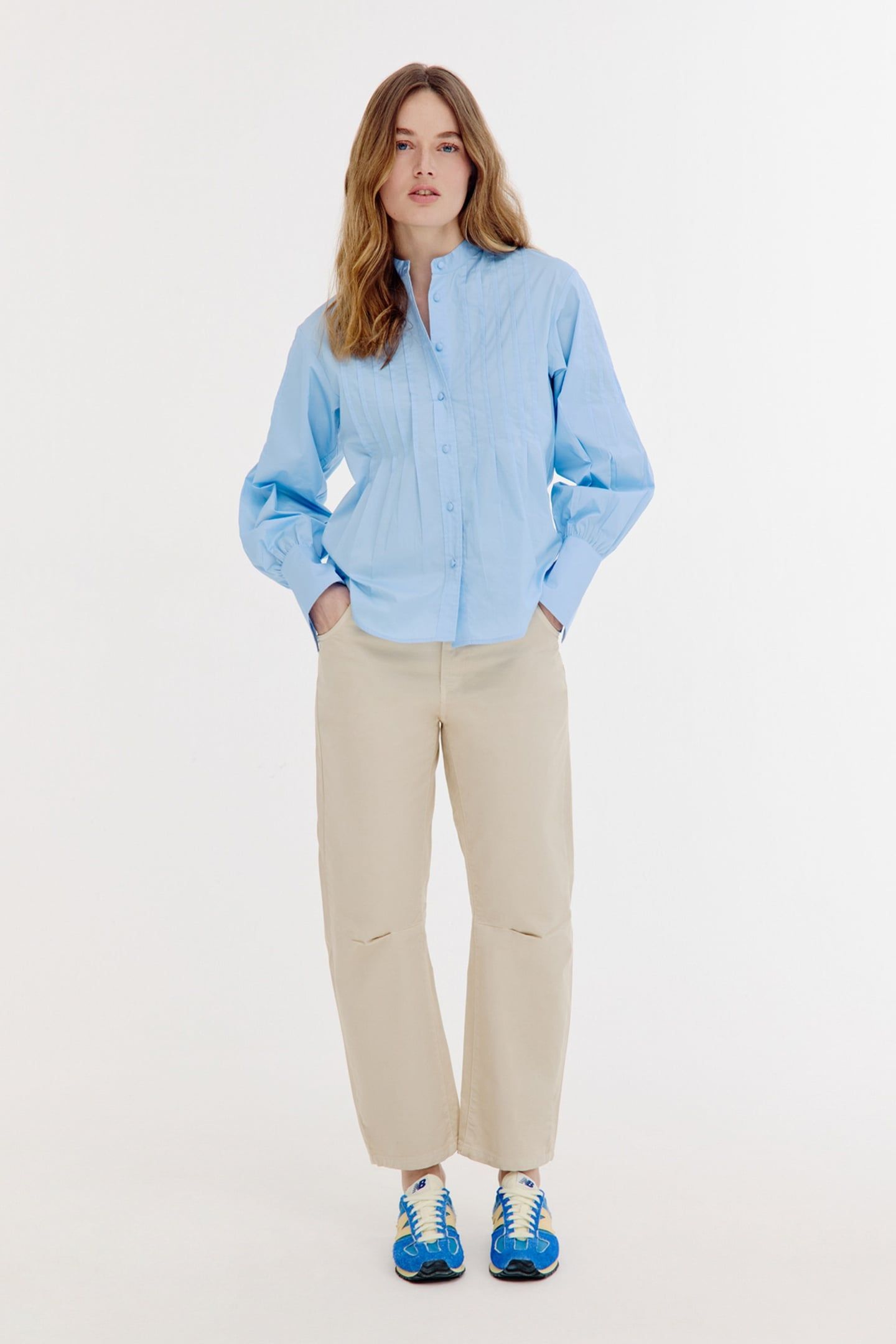 BELLAMY BLOUSE LIGHT BLUE 2