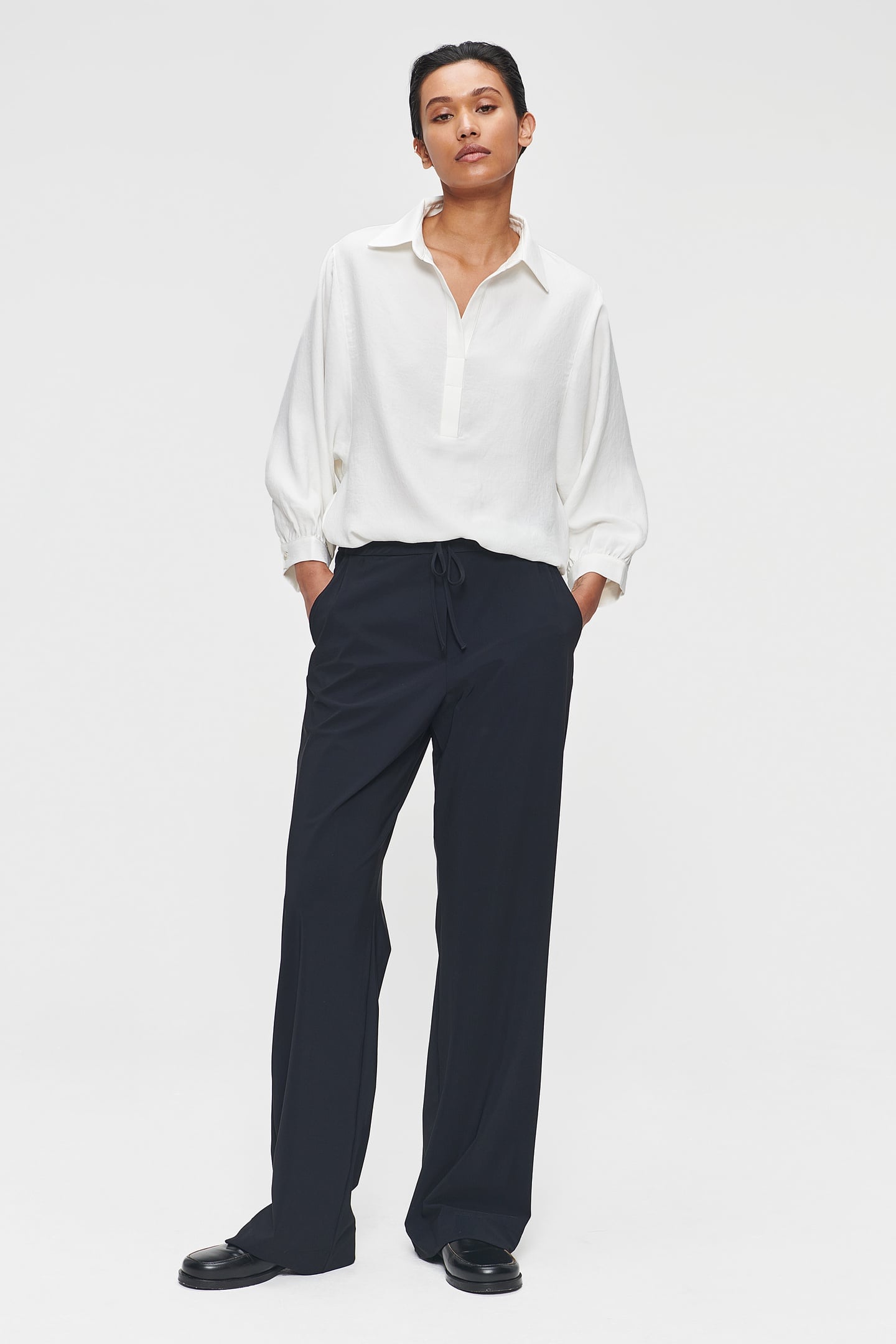 FLUID POLO TOP OFF WHITE 1