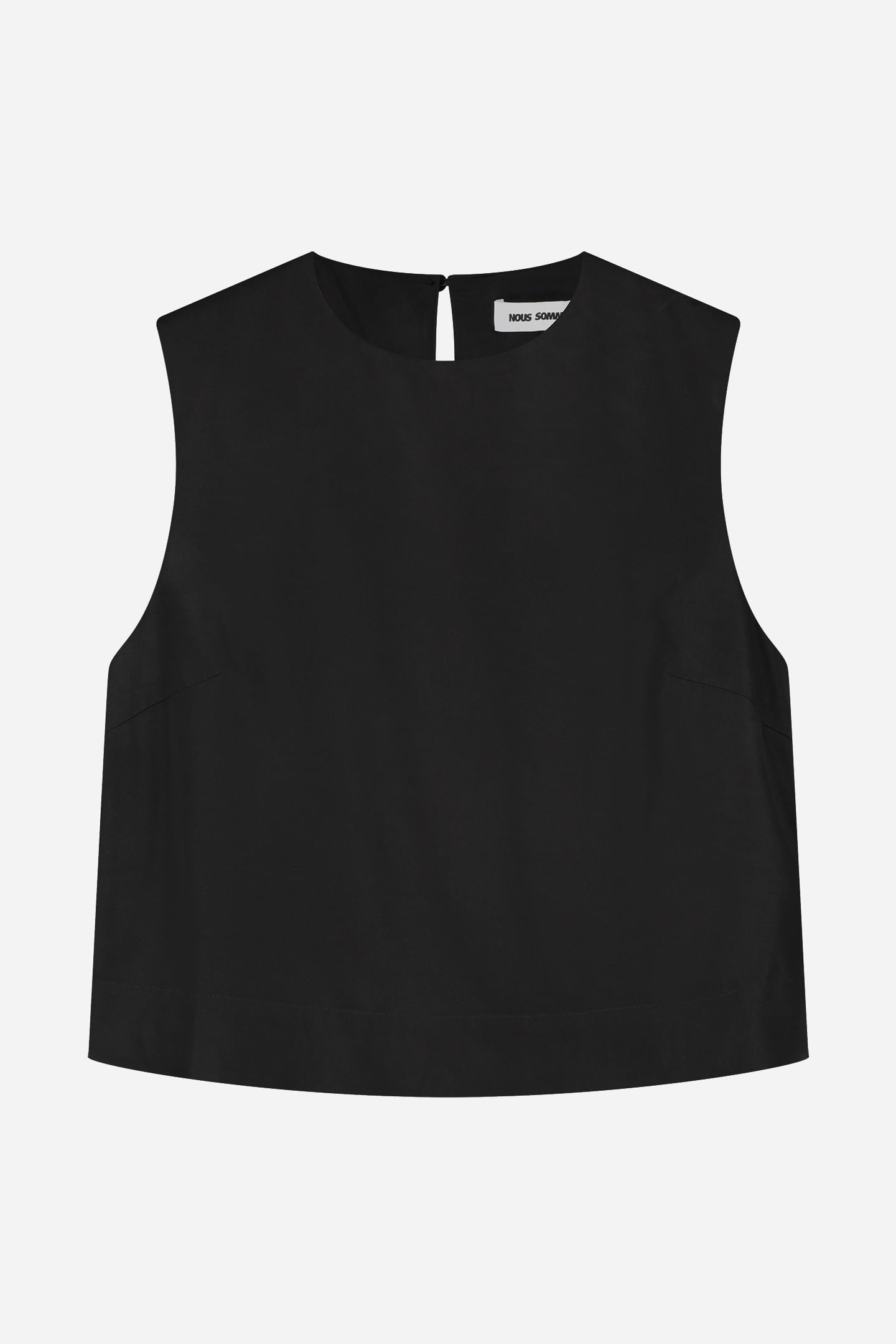 NOUS SOMMES LABELS – MIRA SL TENCEL TOP BLACK 6
