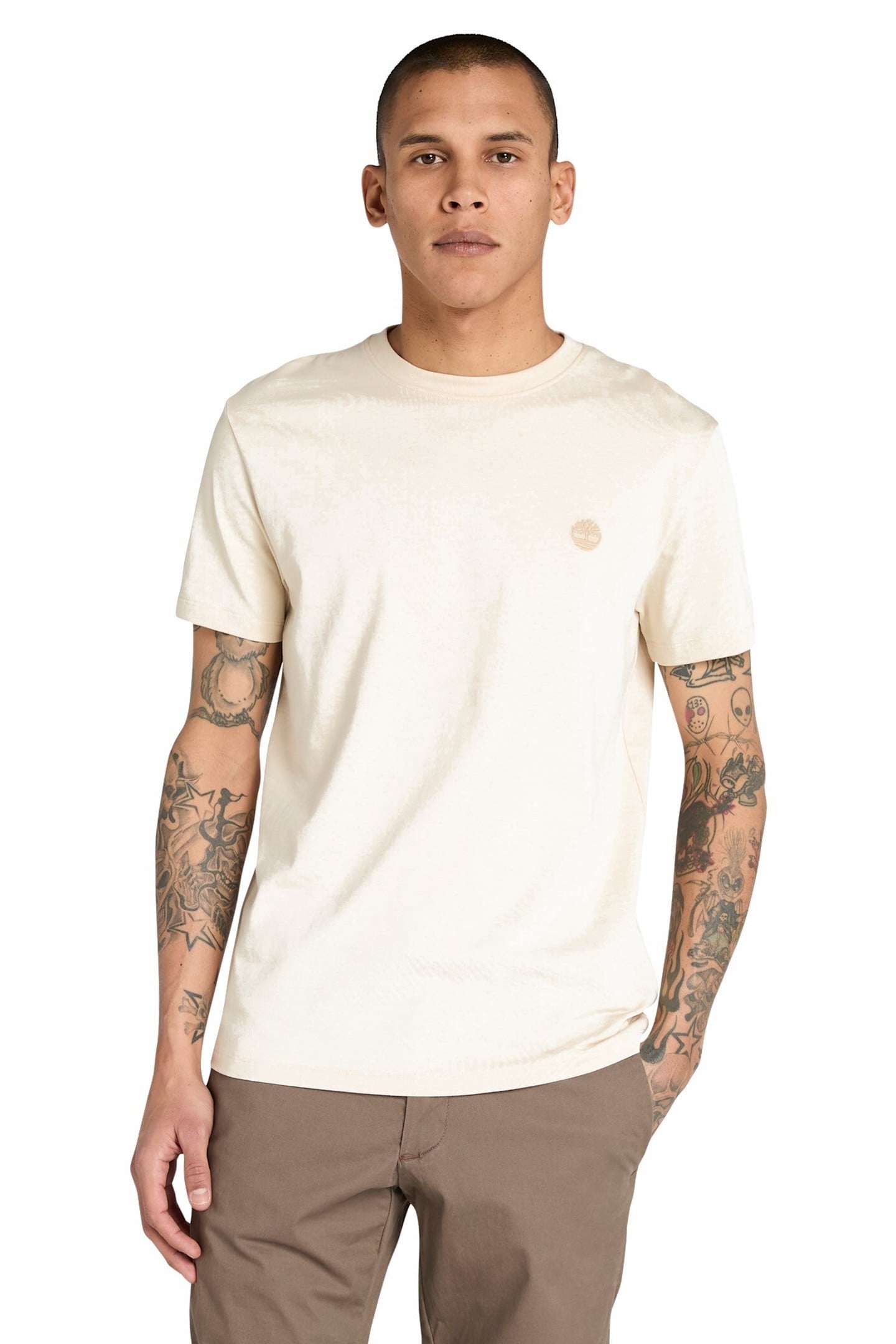DUNSTAN RIVER SHORT SLEEVE TEE ANGORA 1
