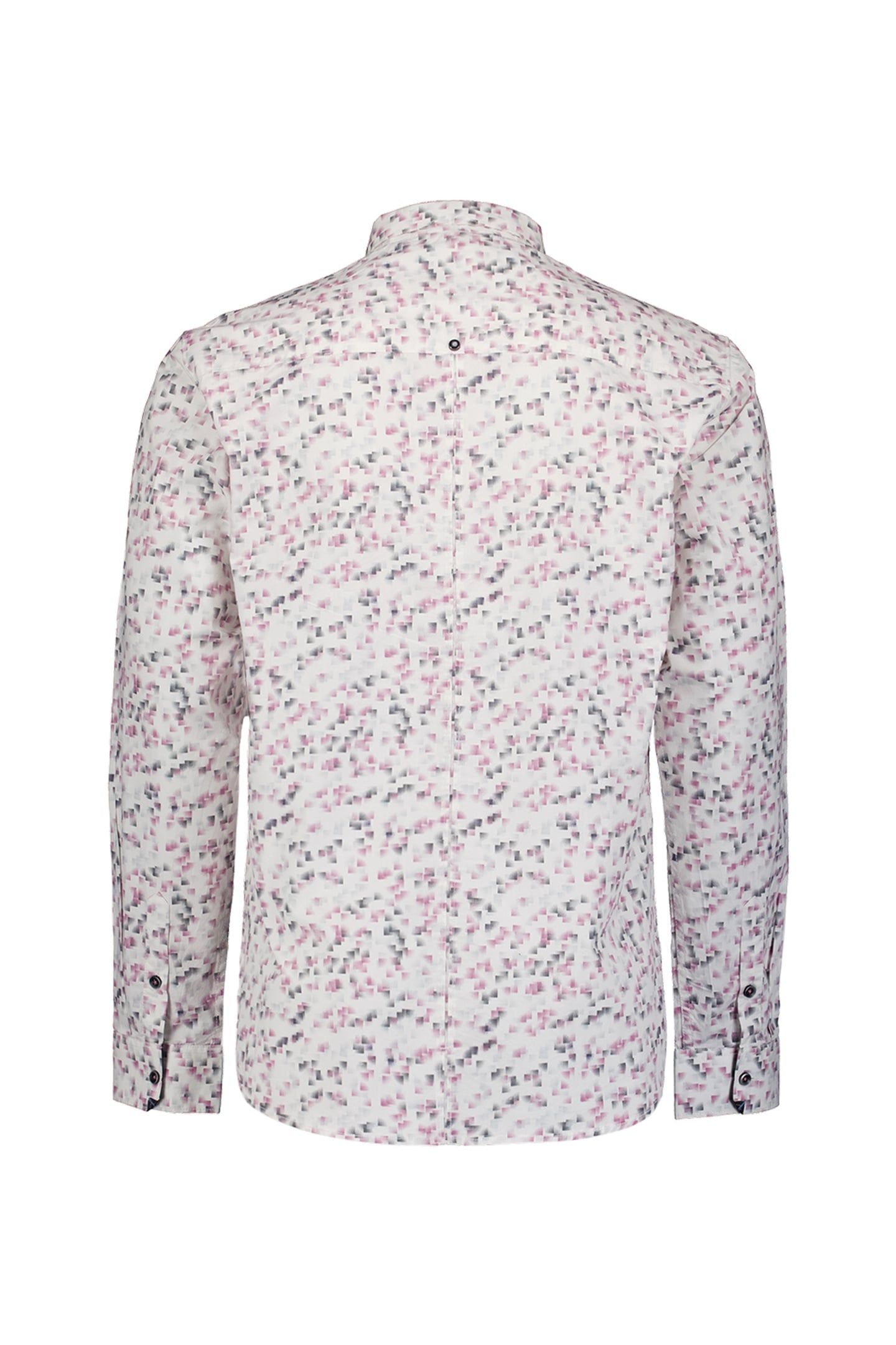 SHIRT STRETCH ALLOVER PRINTED MAUVE 2