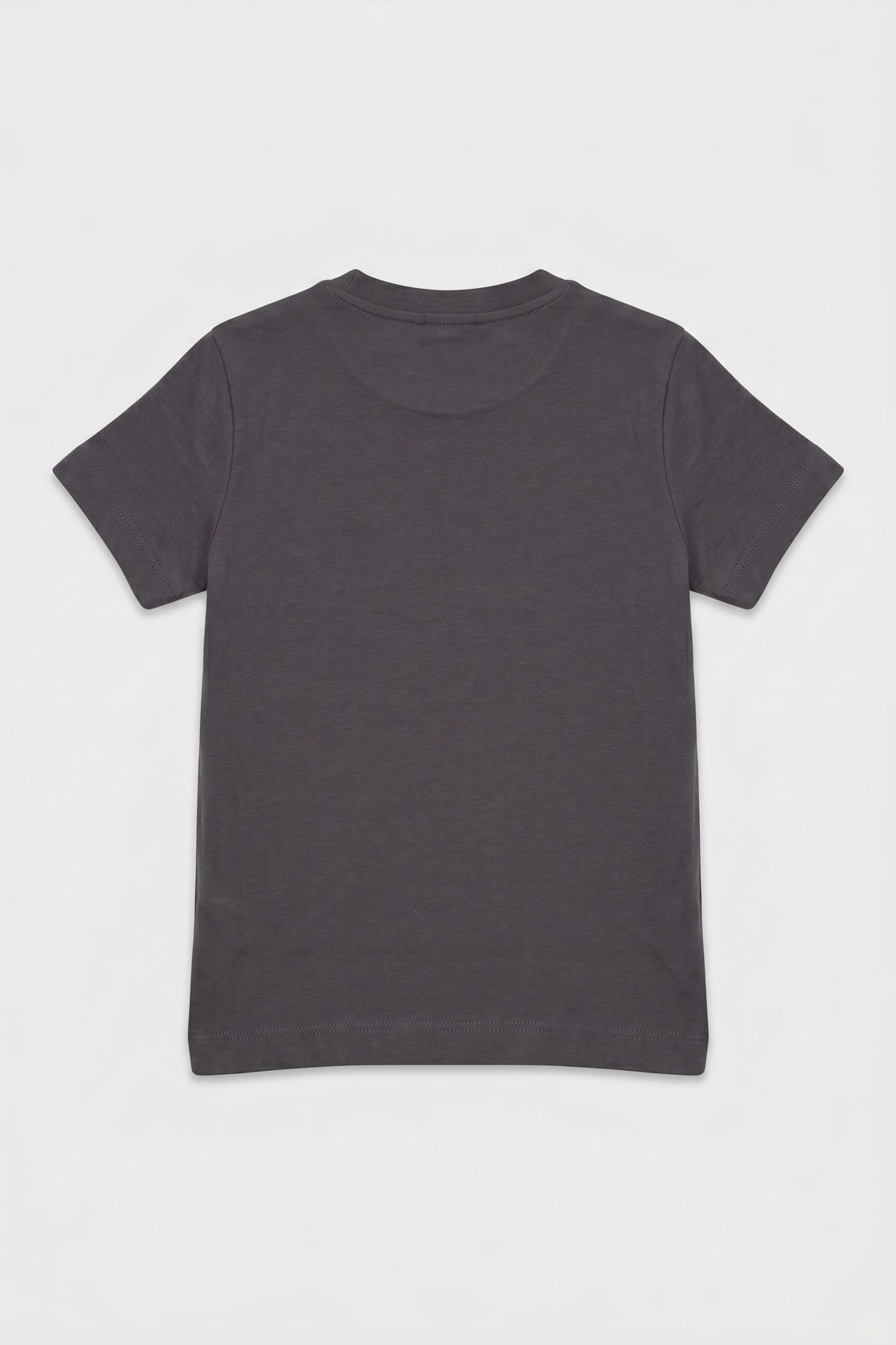 UNISEX MONO MINI BADGE TEE COAL 3