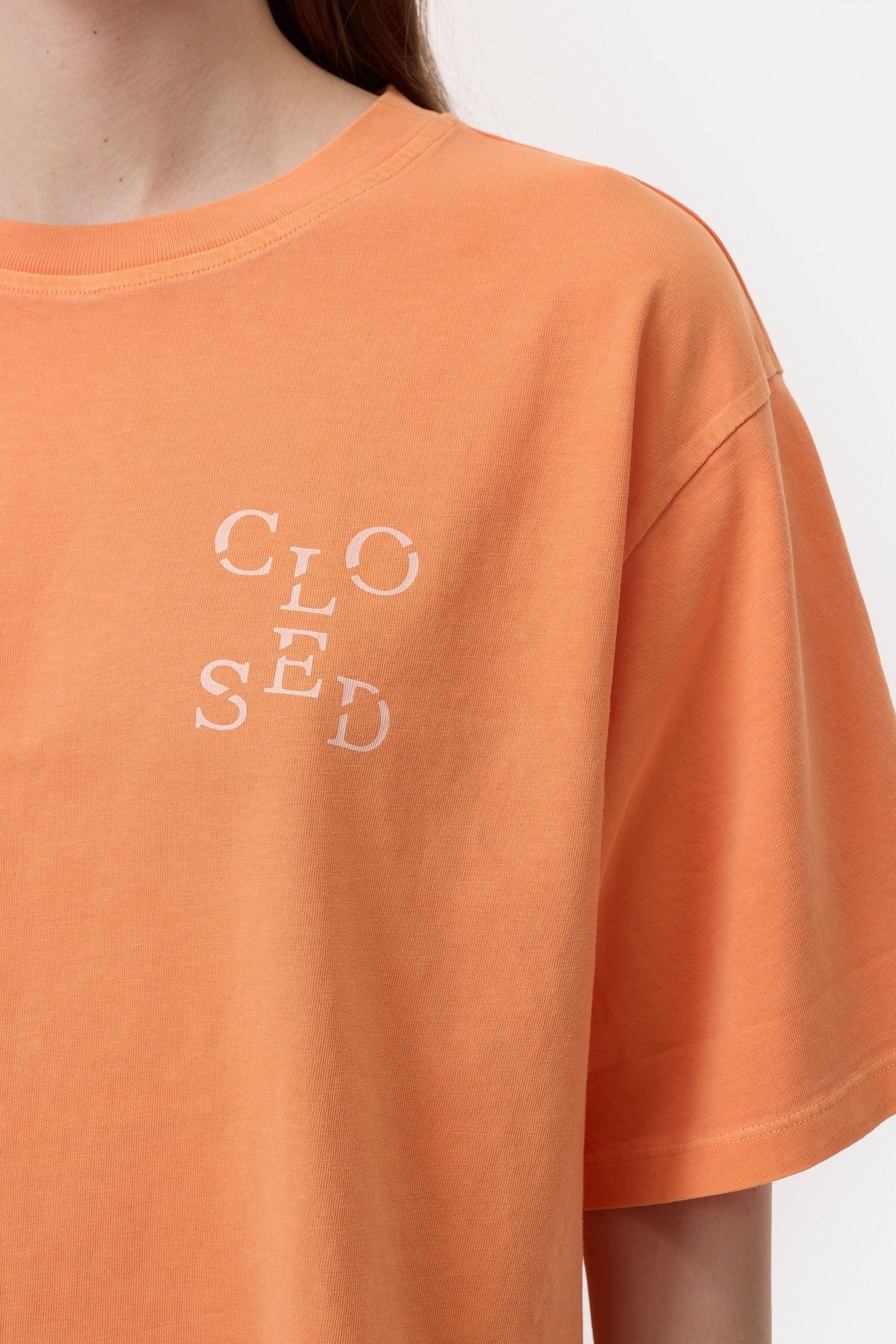 CROPPPED T-SHIRT PUMPKIN ORANGE 4