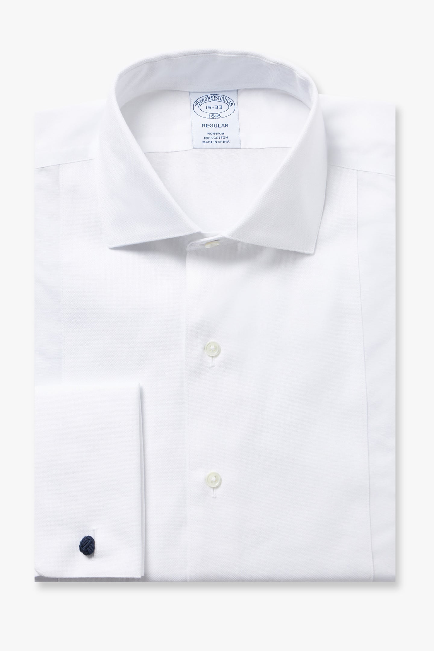 NON-IRON REGULAR SOLID SHIRT WHITE 2