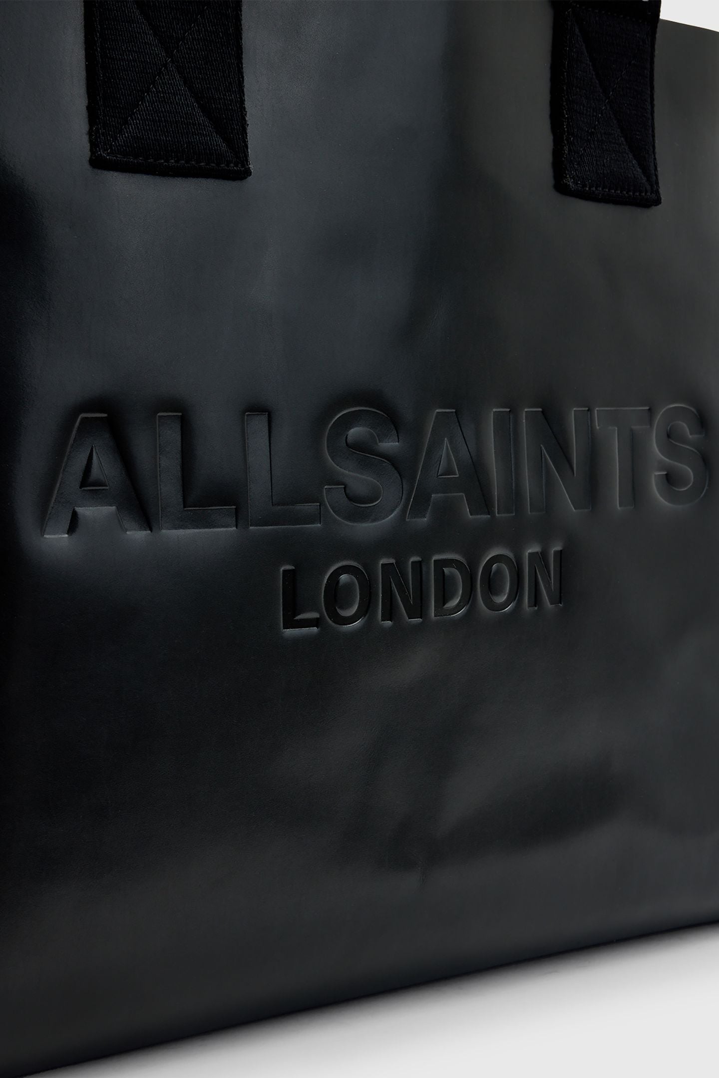 IZZY LEATHER TOTE BLACK 6