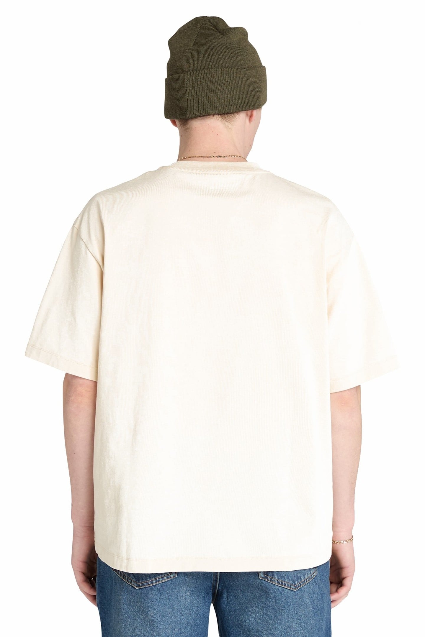 HAMPTHON TONAL STACK LOGO TEE ANGORA 3