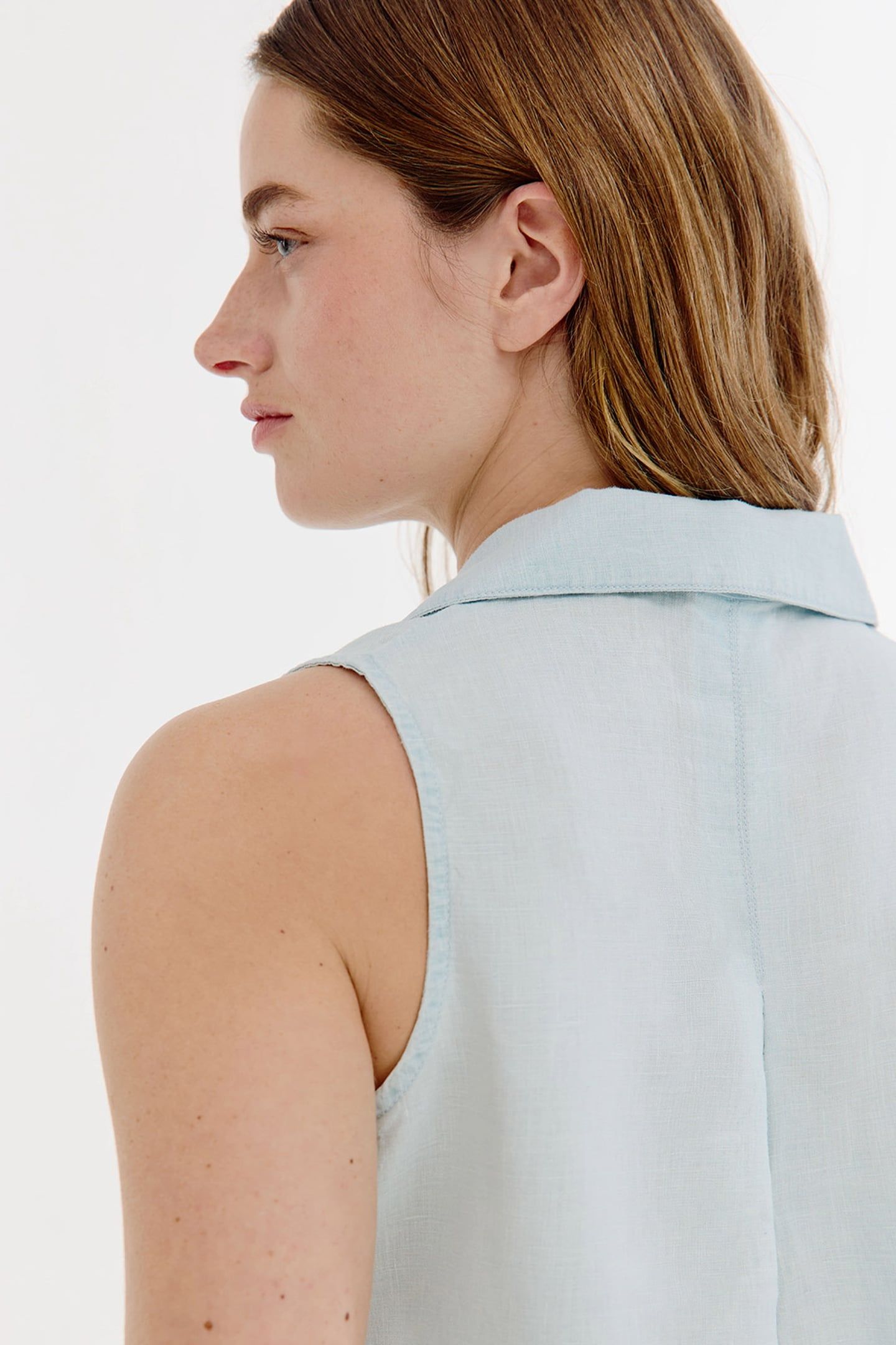 BLISS GILET LIGHT INDIGO 5