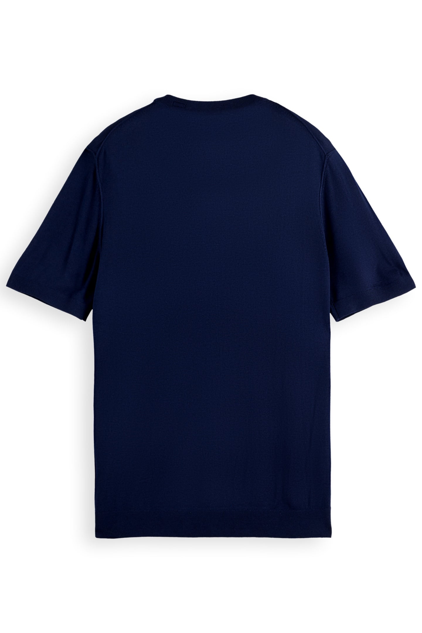 KNITTED REGULAR FIT T-SHIRT NAVY 2