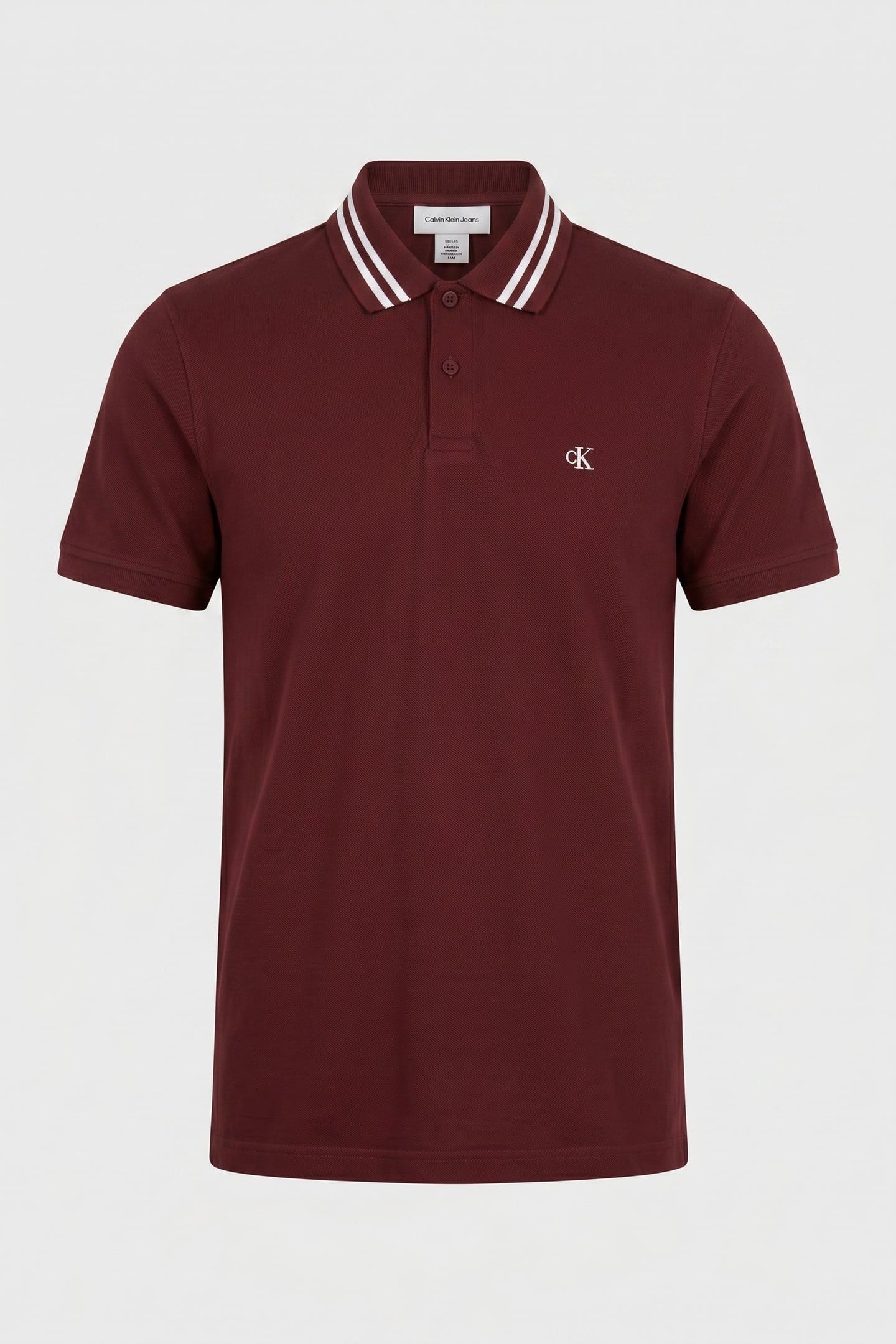 SS MONOGRAM PIQUE POLO MOCHA MOMENT 3
