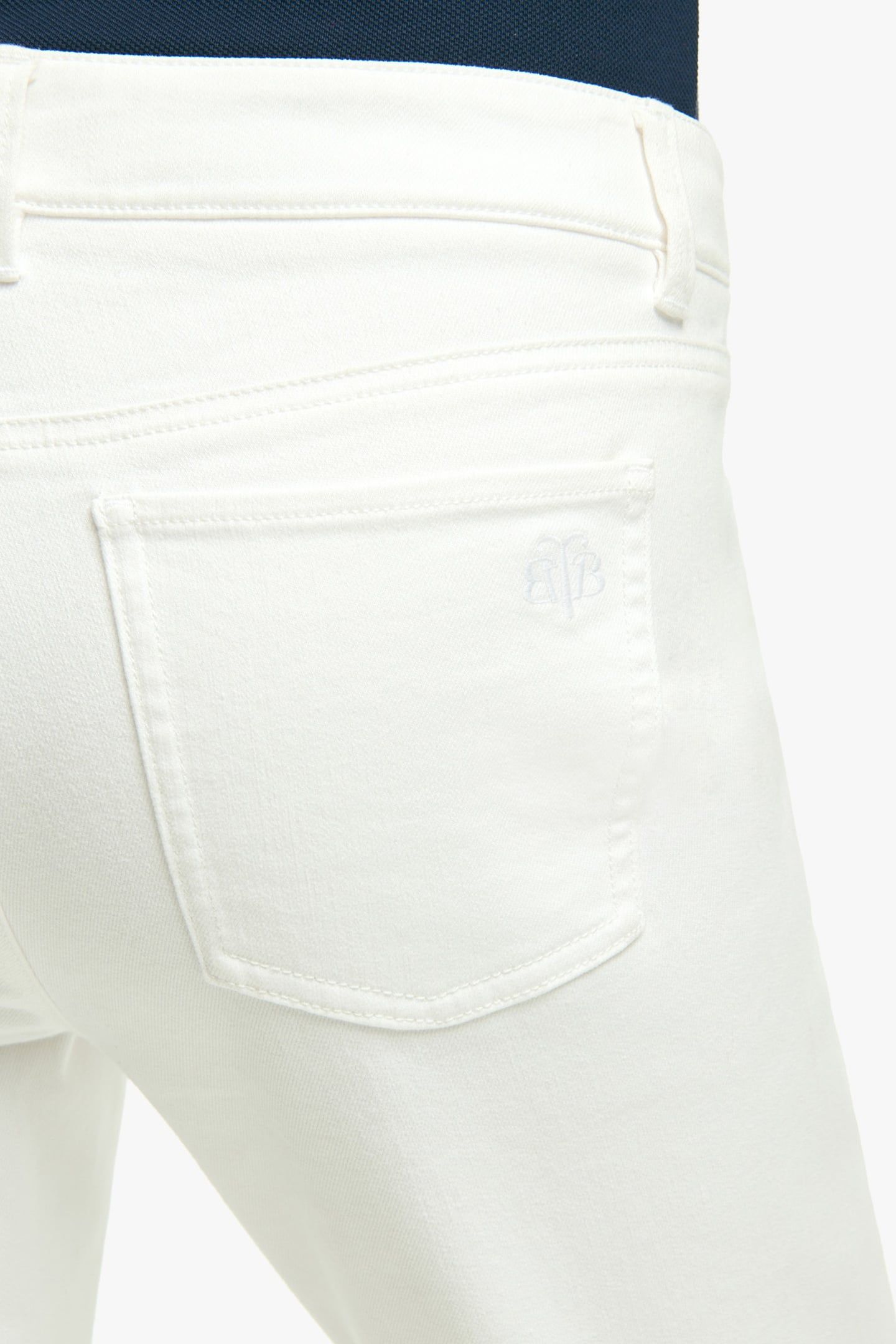 STRETCH COTTON JEANS WHITE 6
