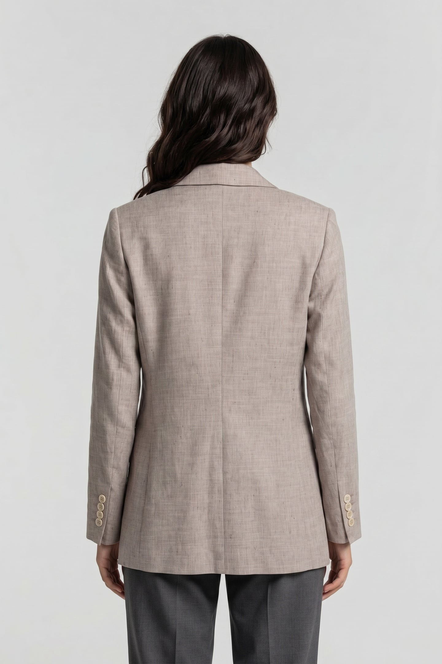 JACKET LINEN BEIGE 2
