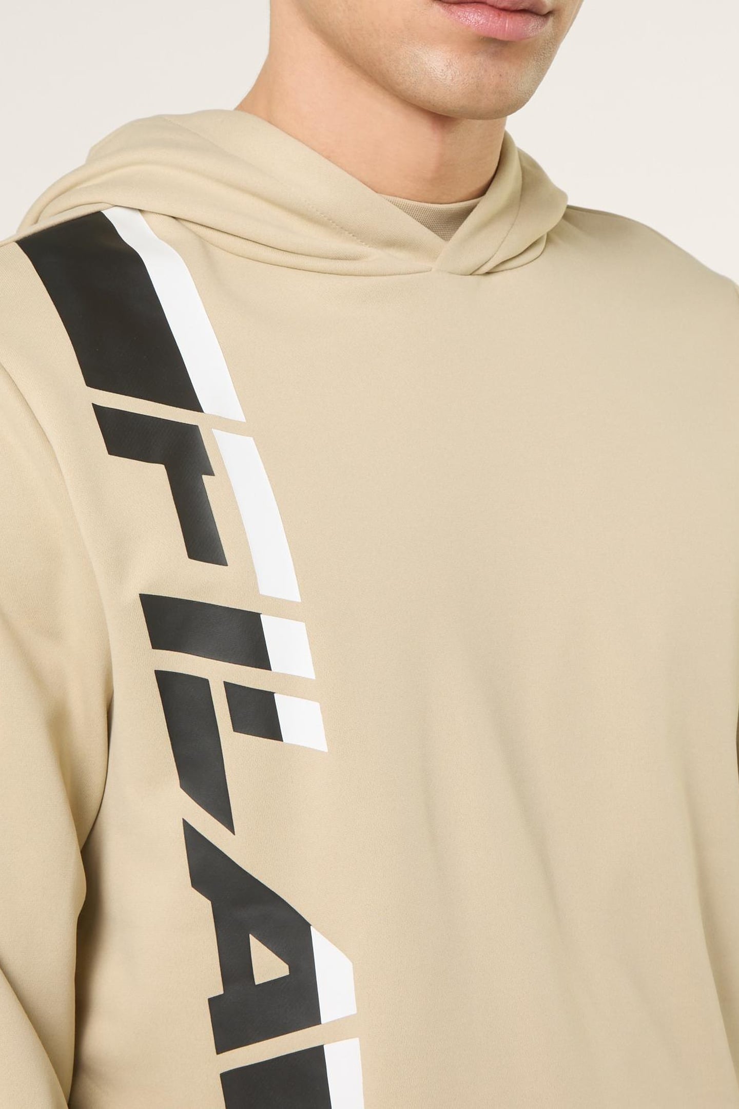 VALIVERSI REGULAR GRAPHIC HOODIE WHITE PEPPER 4