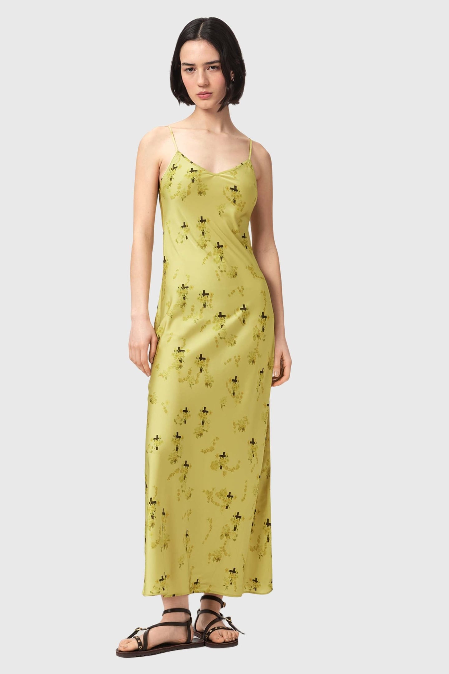 BRYONY DRESS EMPOLI YELLOW 2
