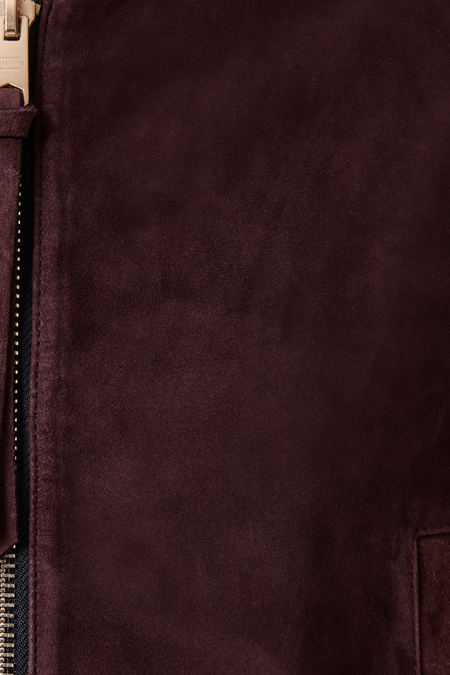 ORTEN SUEDE BOMBER OXBLOOD RED 7