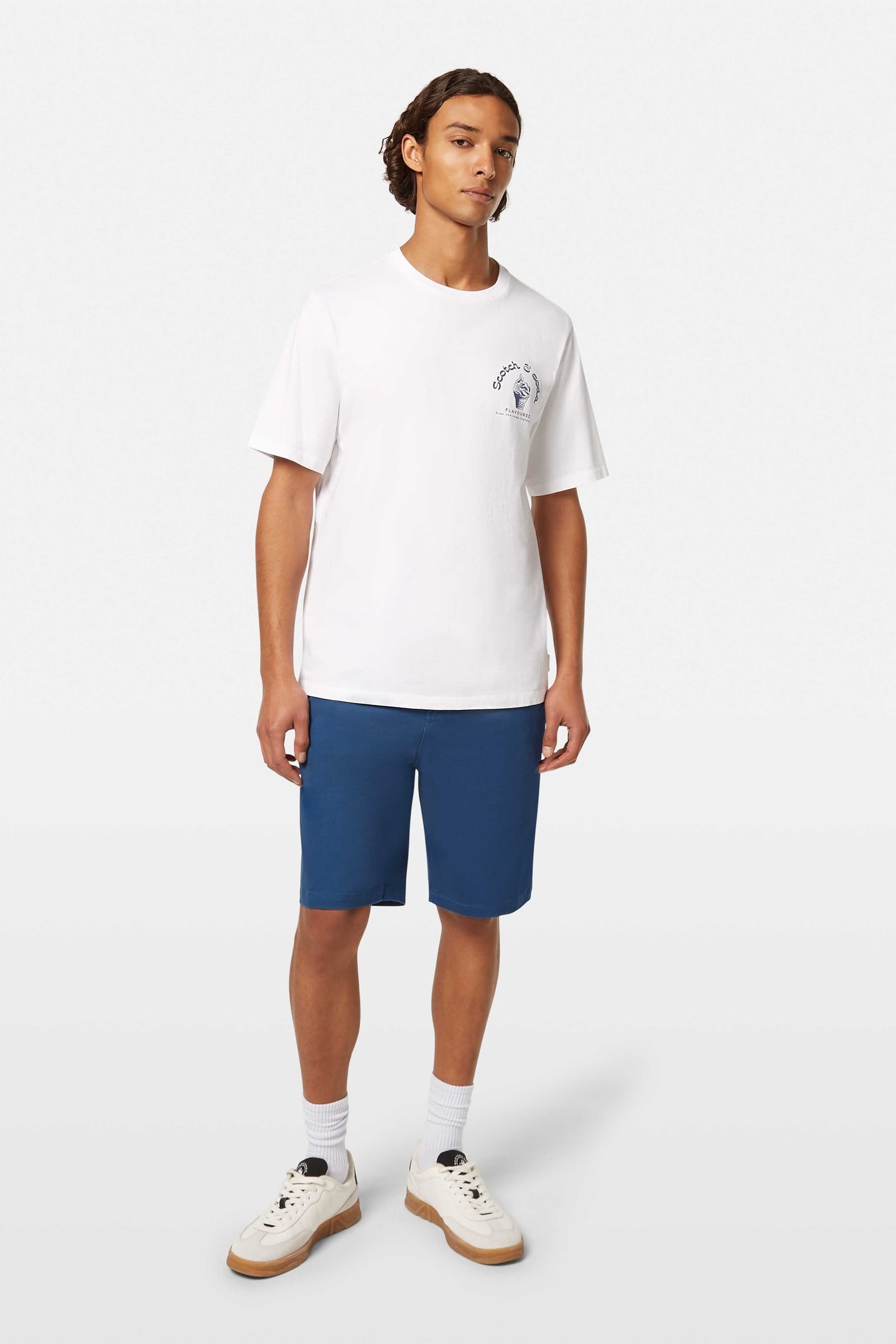 SEASONAL CORE - STUART WASHED COTTON-BLEND TWILL CHINO SHORT 3