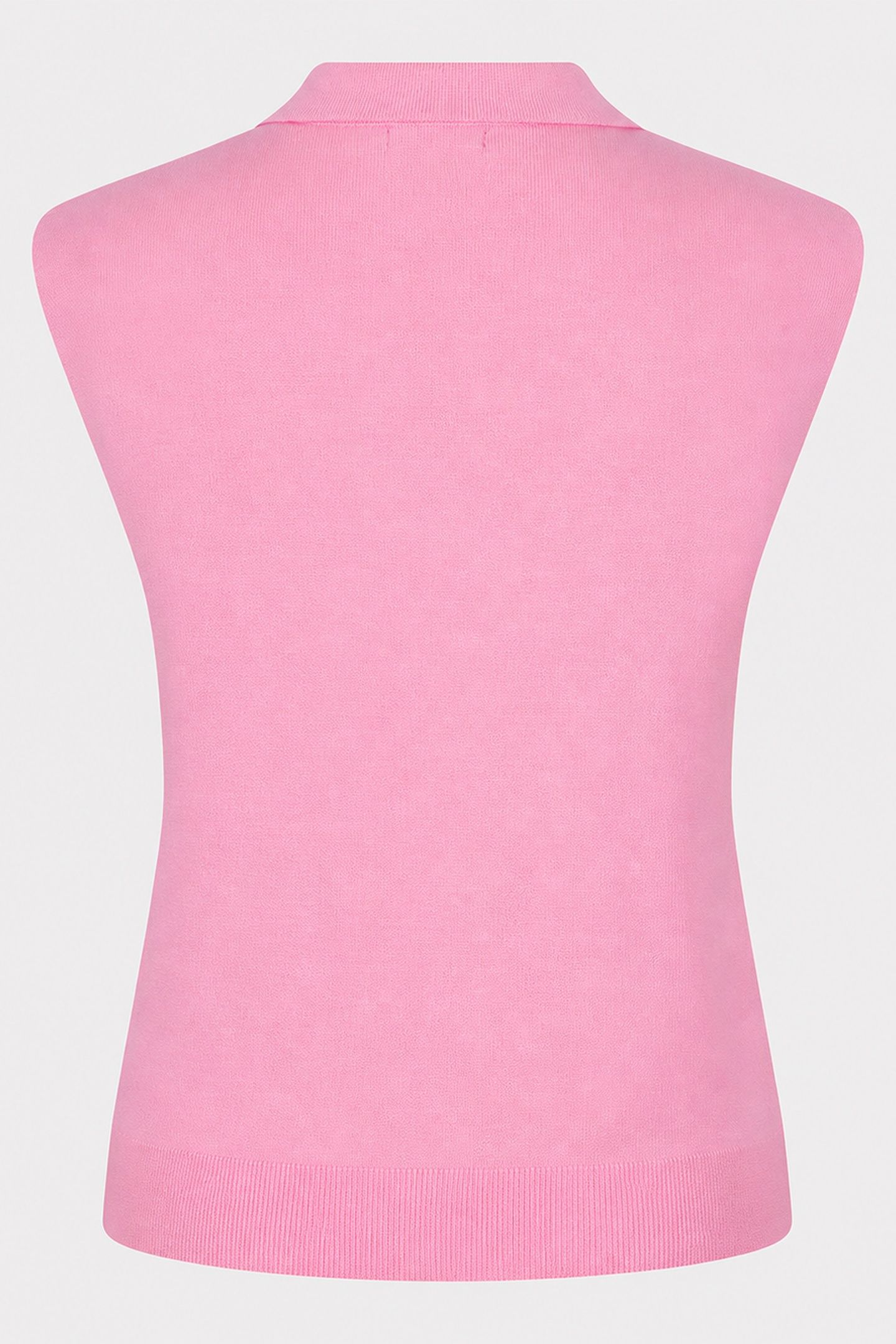 TOP POLO SLV/LSS BASIC KNIT ROSE 4