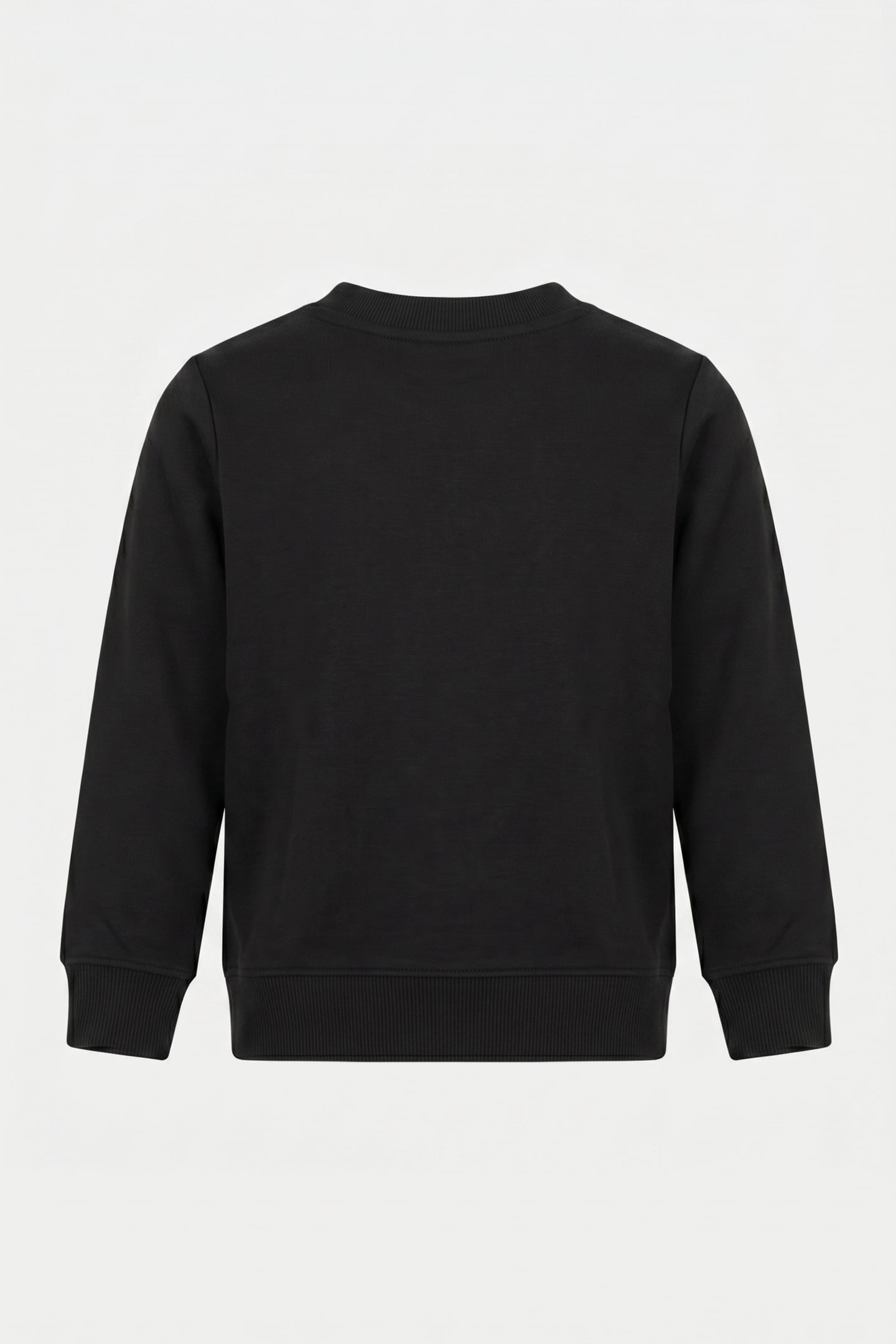 BOYS MINIMAL LOGO SWEATER BLACK 3