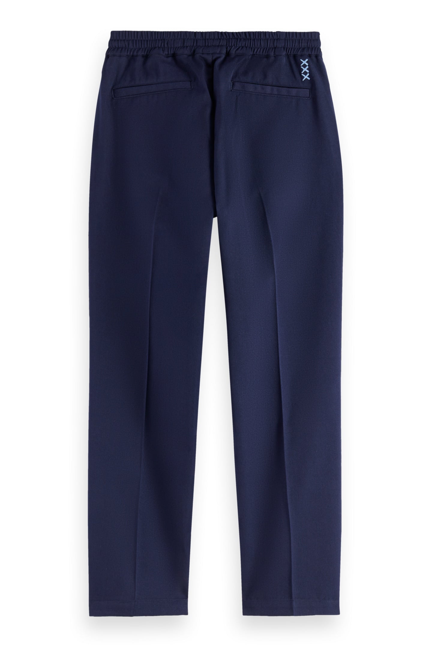 BOY LOOSE-TAPERED VISCOSE BLEND JOGGER NAVY 2