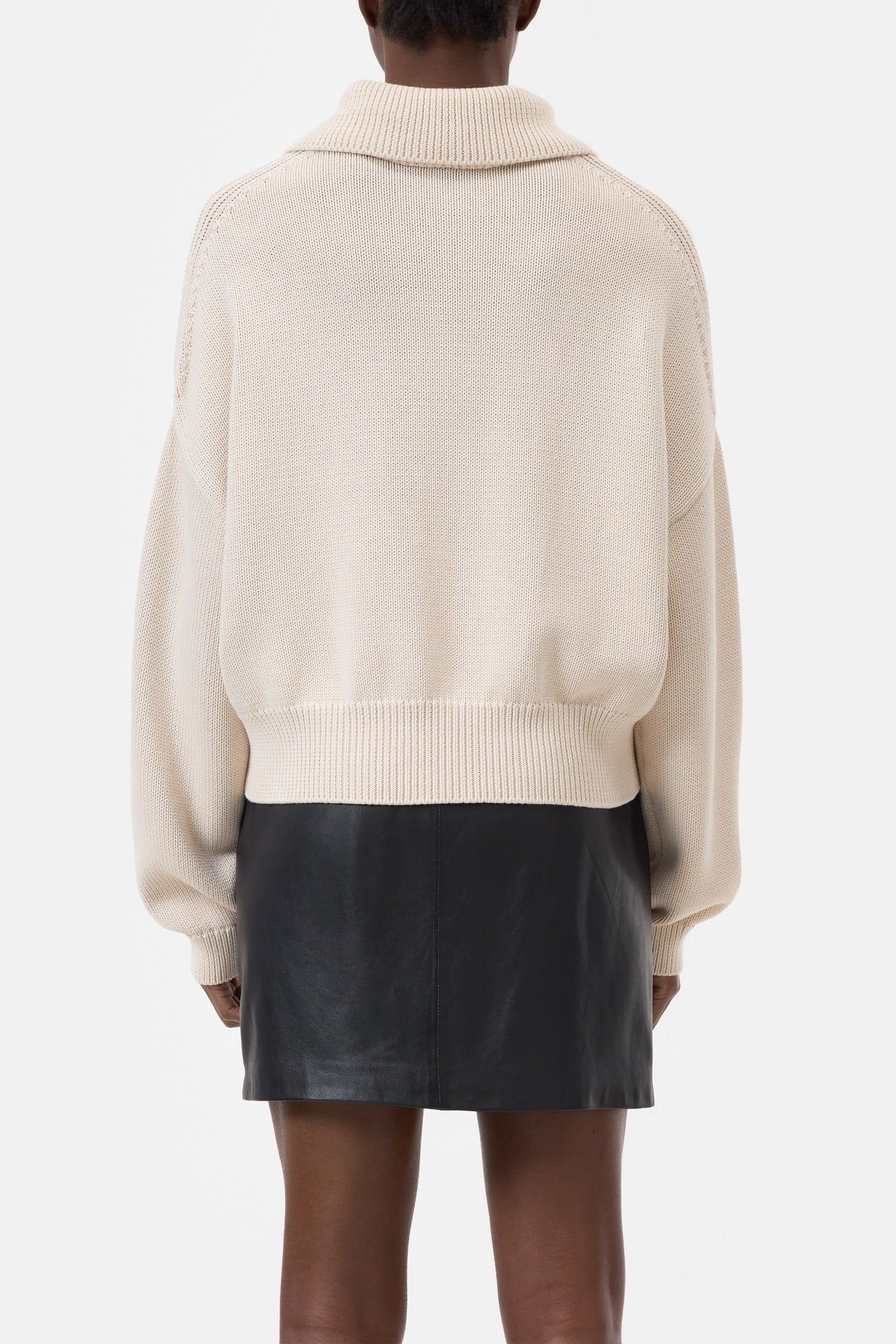 CROPPED TROYER STONE BEIGE 3
