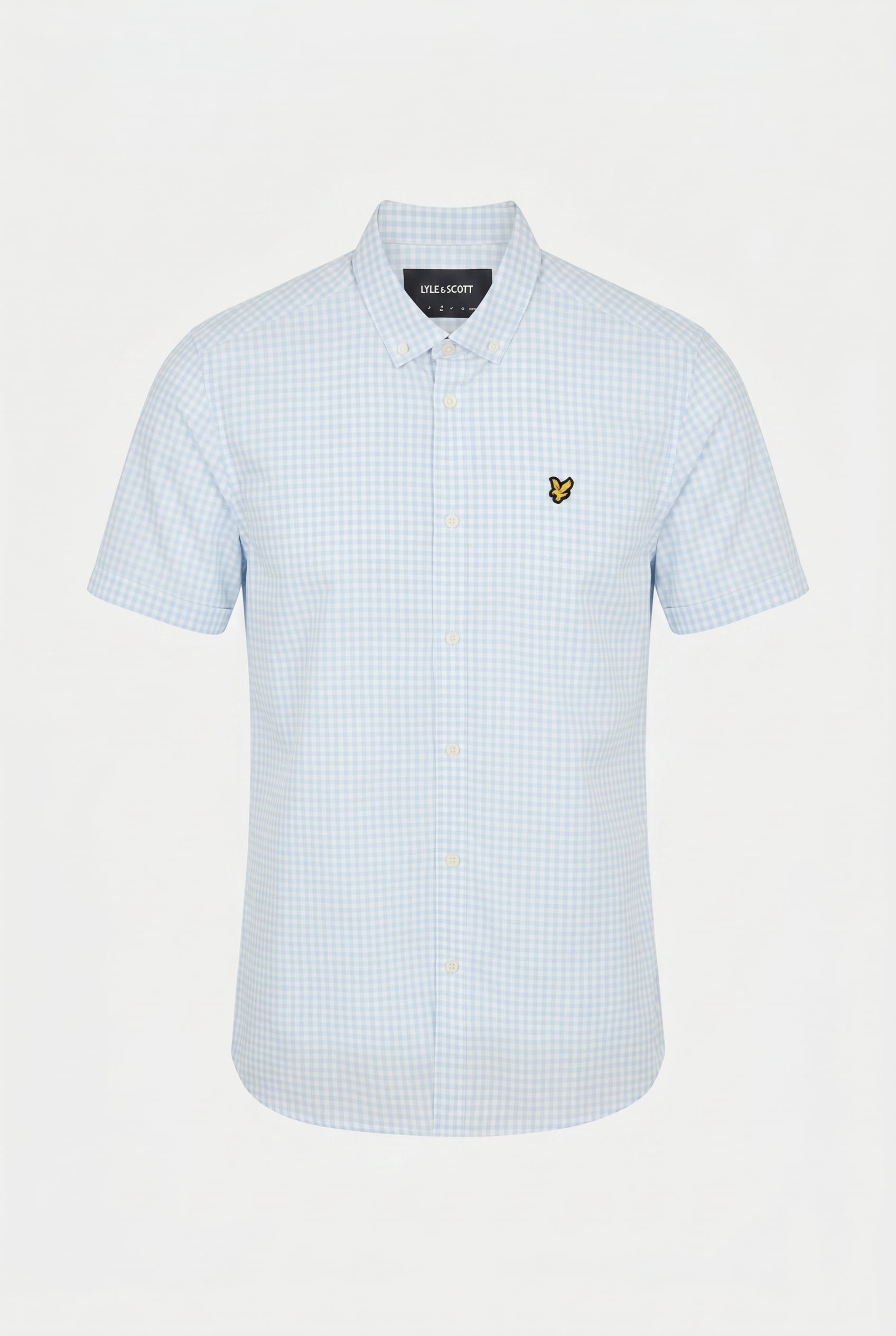 SS GINGHAM SHIRT DECK BLUE/ WHITE 3