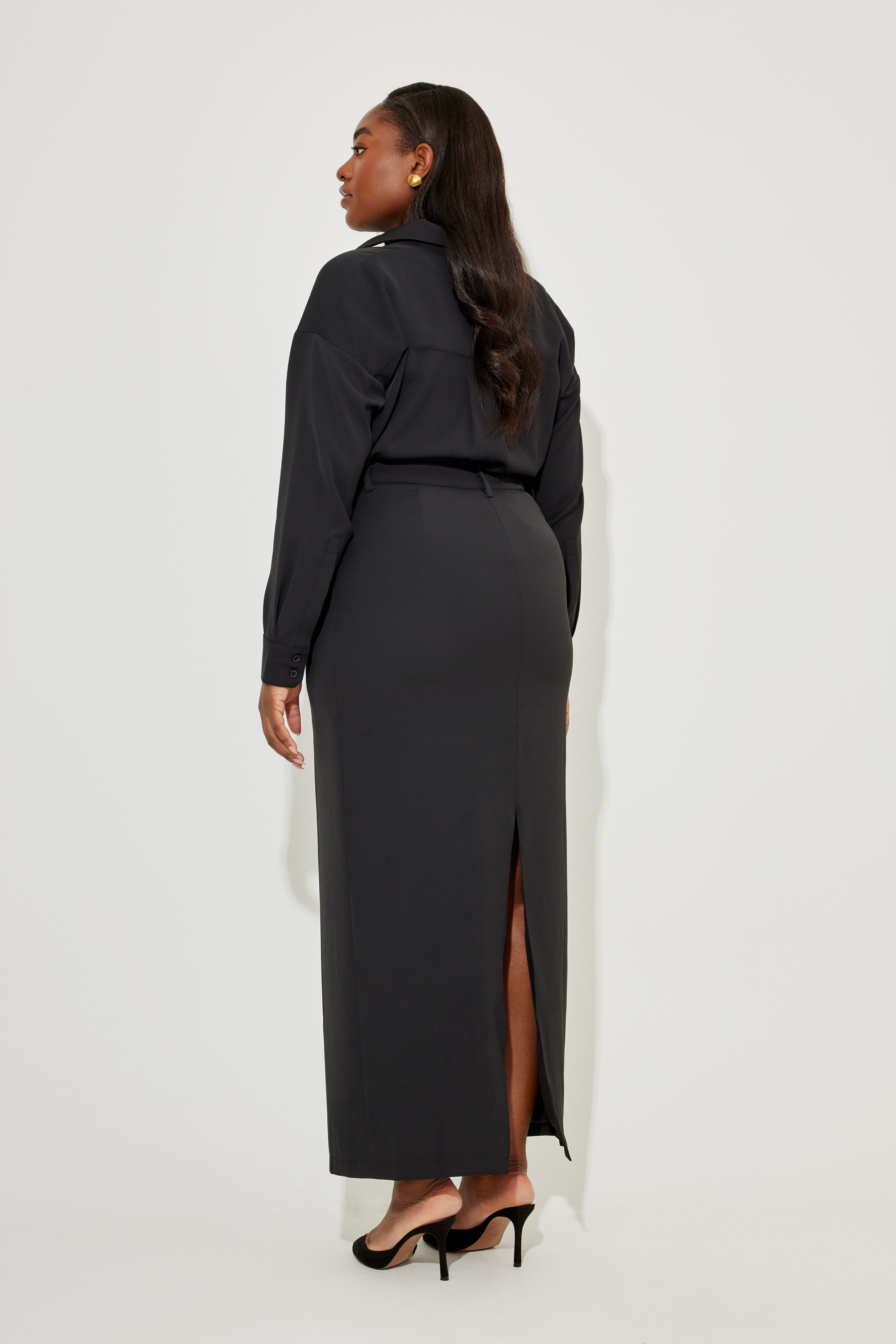 MAXI SKIRT BLACK 3