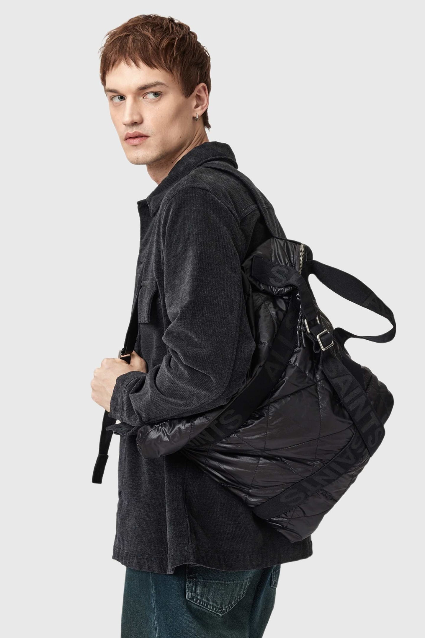 KEI QUILT BACKPACK BLACK 3