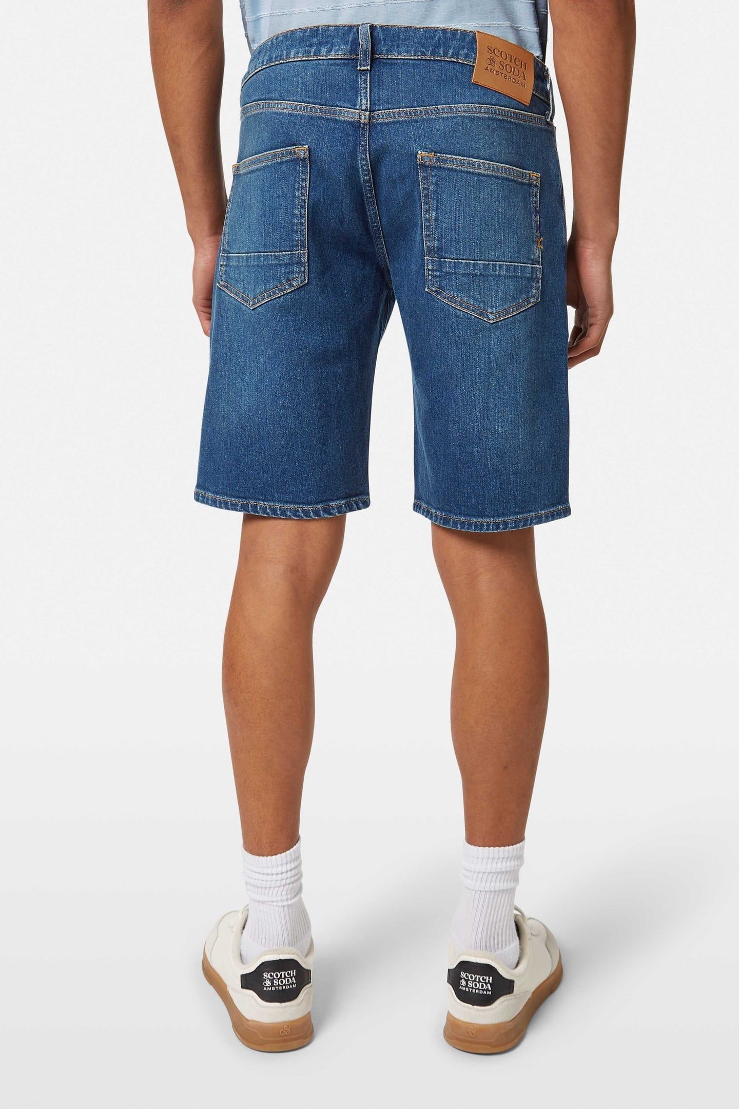 RALSTON SLIM FIT DENIM SHORT — CLASSIC BLUE CLASSIC BLUE 3