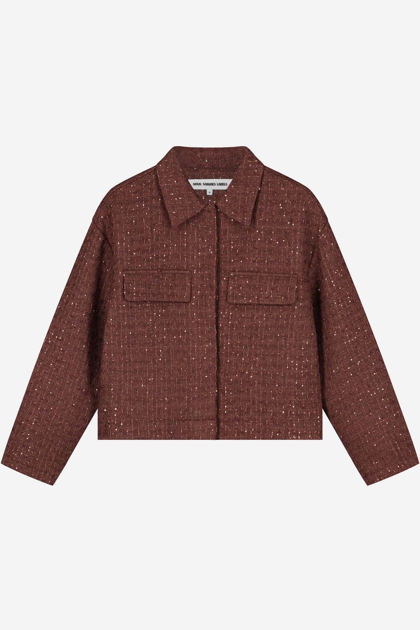 NOUS SOMMES LABELS – KITTIE TWEED JACKET RED 4