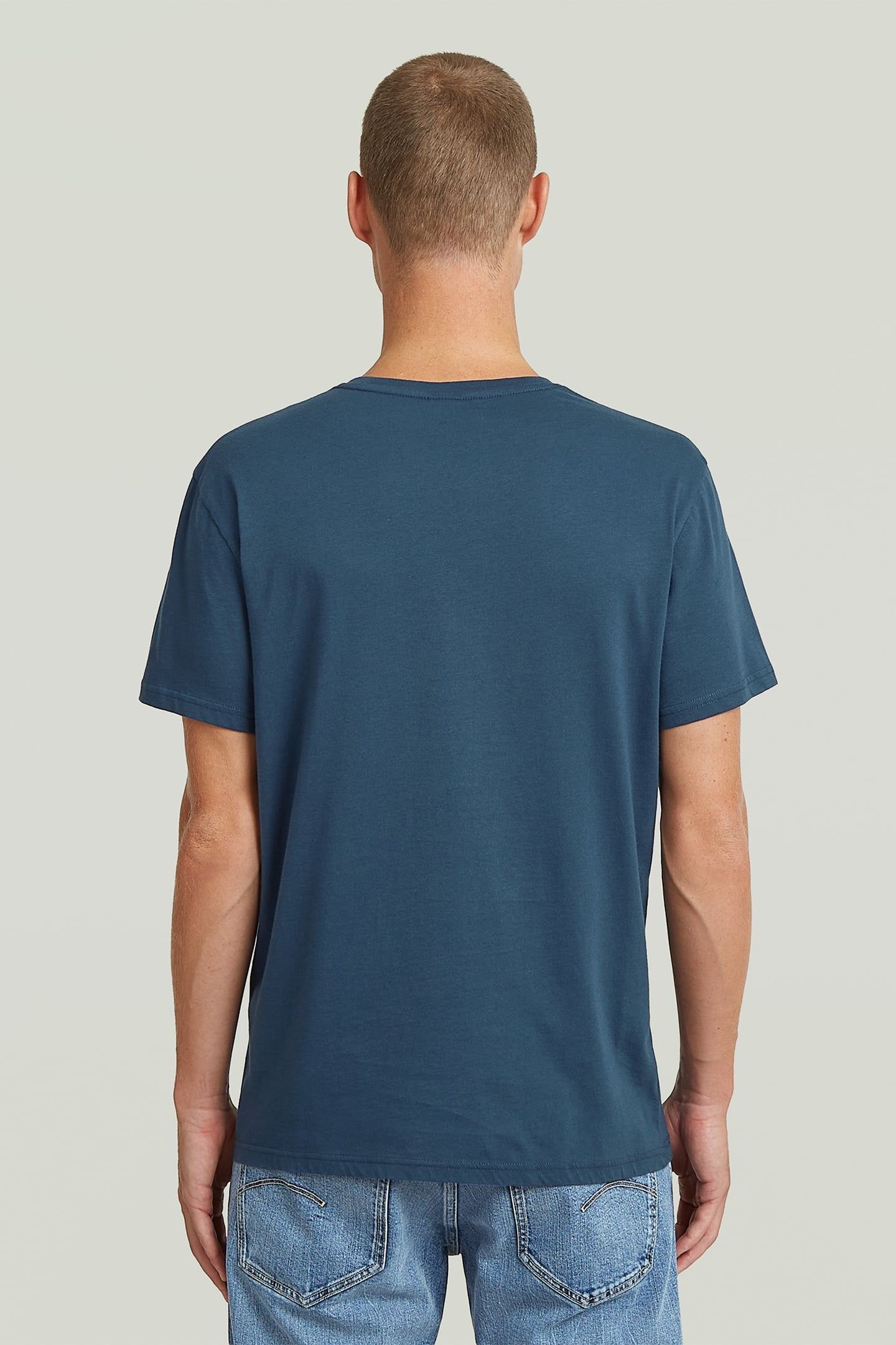 CHEST LOGO R T MEDIUM BLUE 2