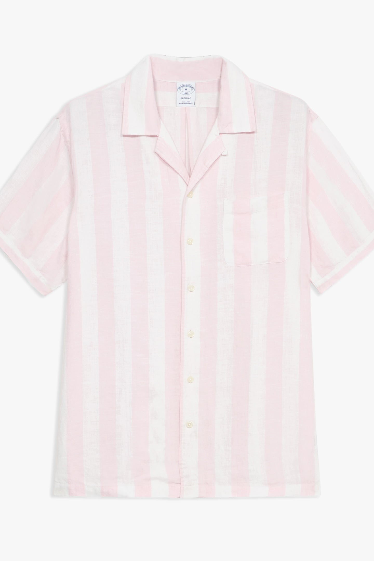 CASUAL LINEN SHIRT LIGHT PINK 1