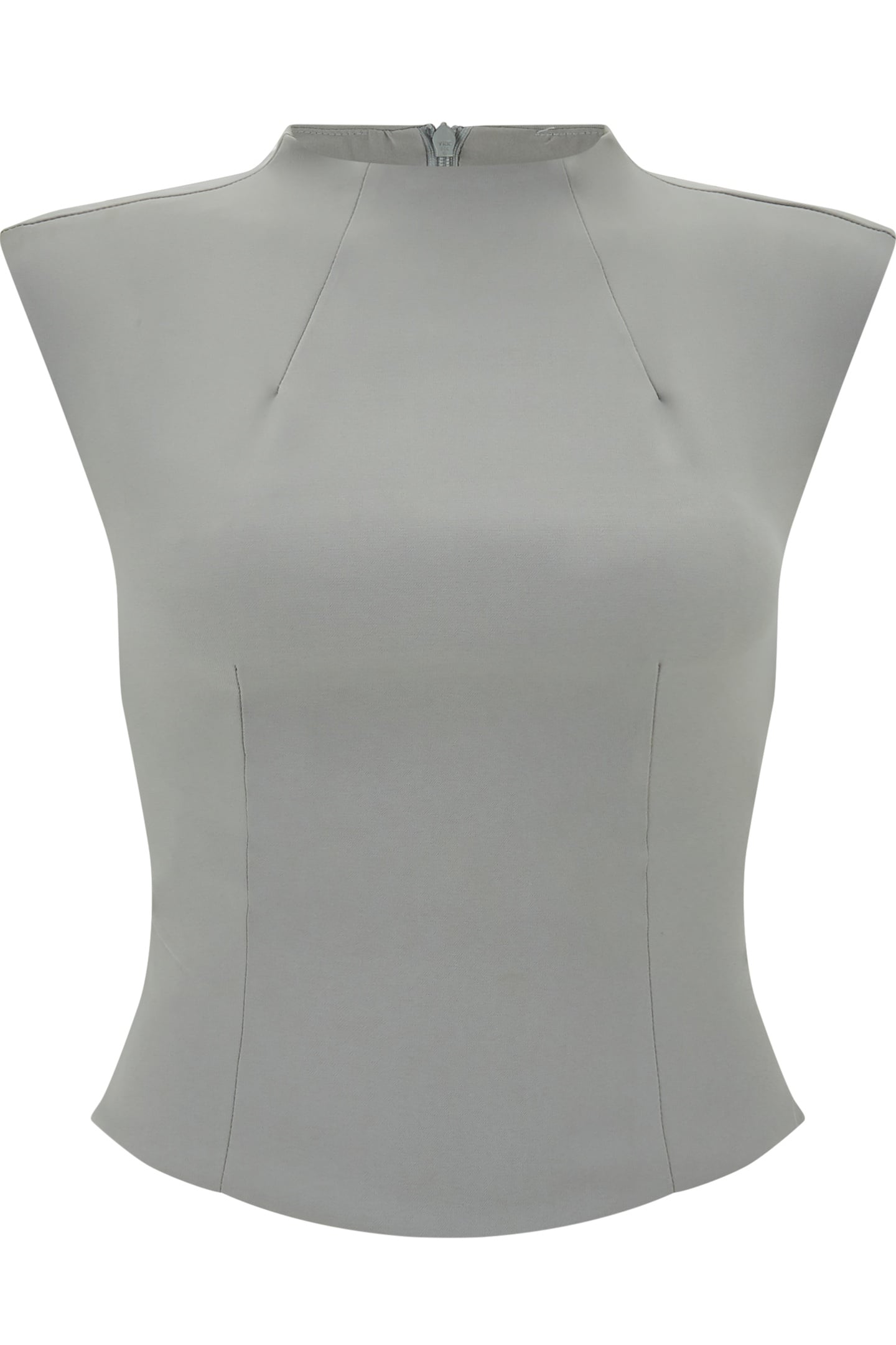 SLEEVELESS TOP GREY 4